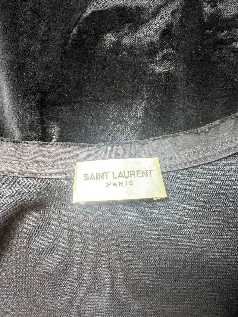 Saint Laurent Paris Saint Laurent Sleeveless Velvet Tank Top. Size US S / EU 44-46 / 1 - 6 Thumbnail