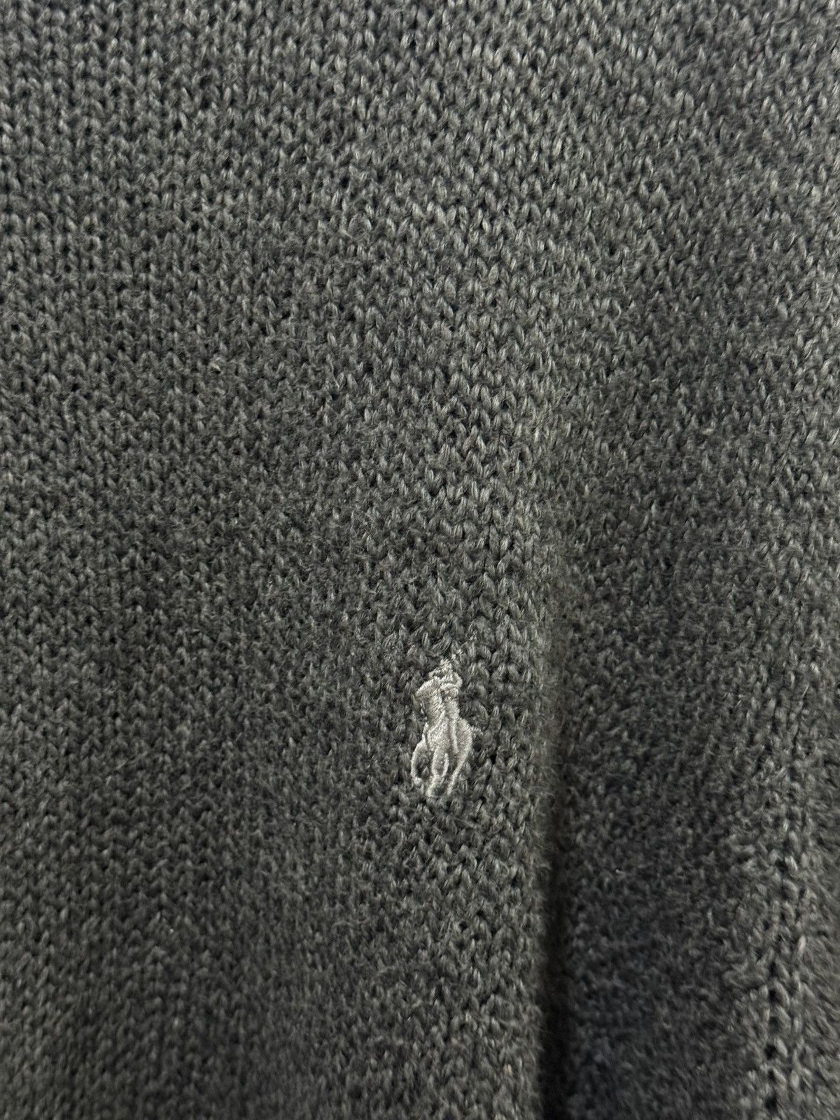 Ralph Lauren Ralph Lauren Grey Knitted Sweatshirt Size US XXL / EU 58 / 5 - 4 Thumbnail