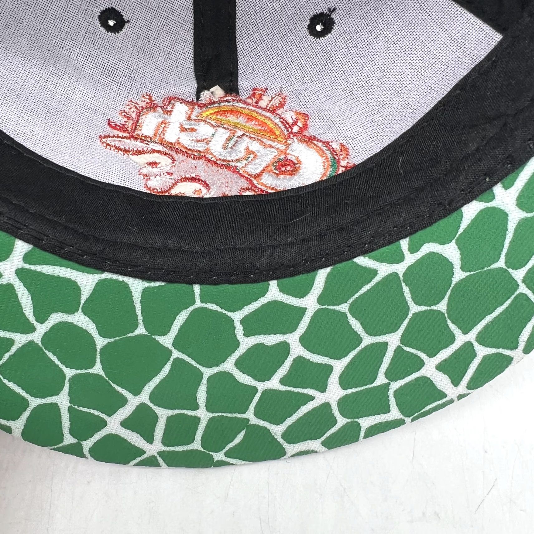 Vintage Teenage Mutant Ninja Turtles The Movie Crush Hat Snap 59 Mens Black One Size Size ONE SIZE - 5 Thumbnail