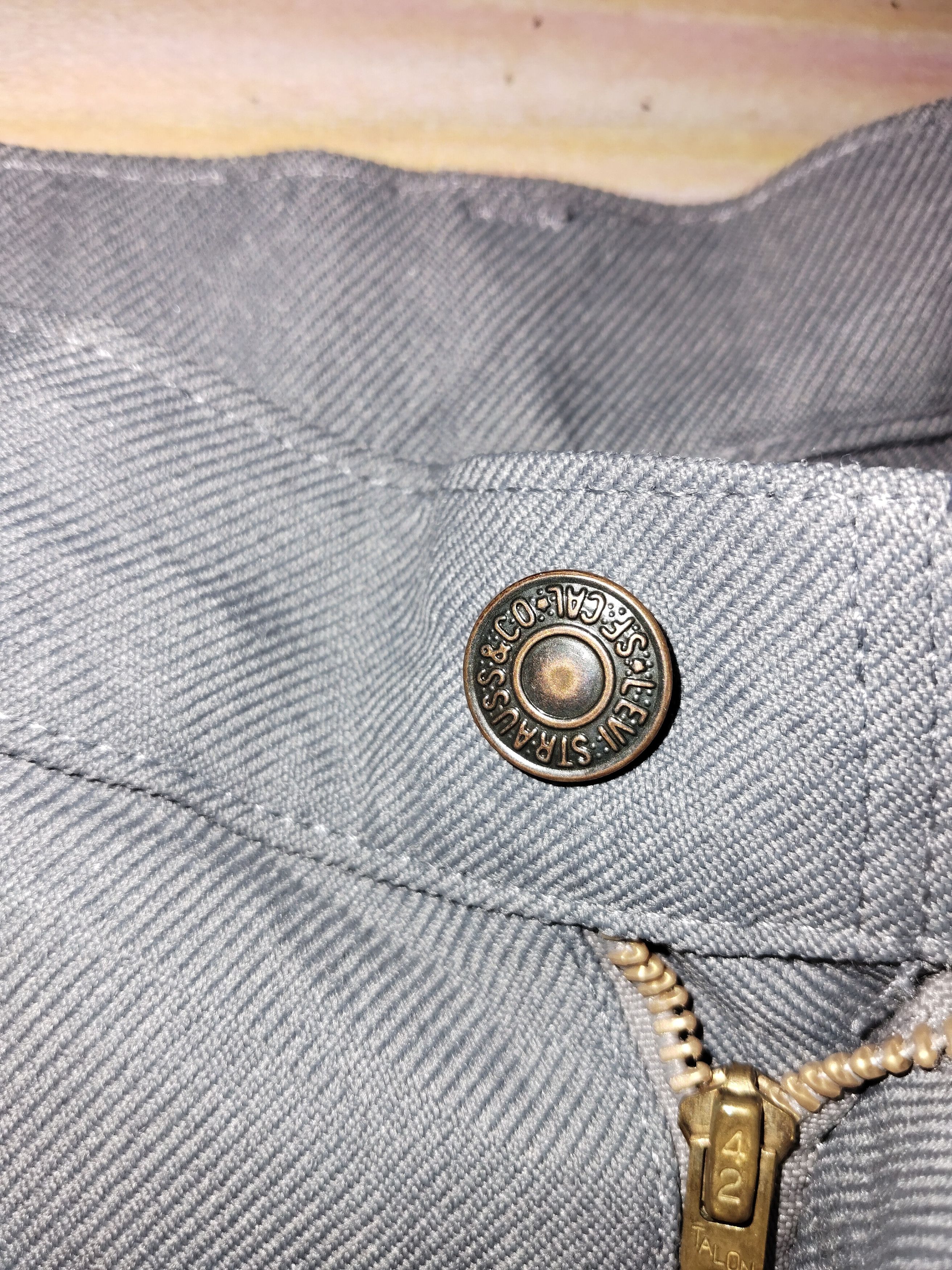 Levi's Vintage Clothing Vintage 80's Levis STA-PREST Size US 36 / EU 52 - 3 Thumbnail