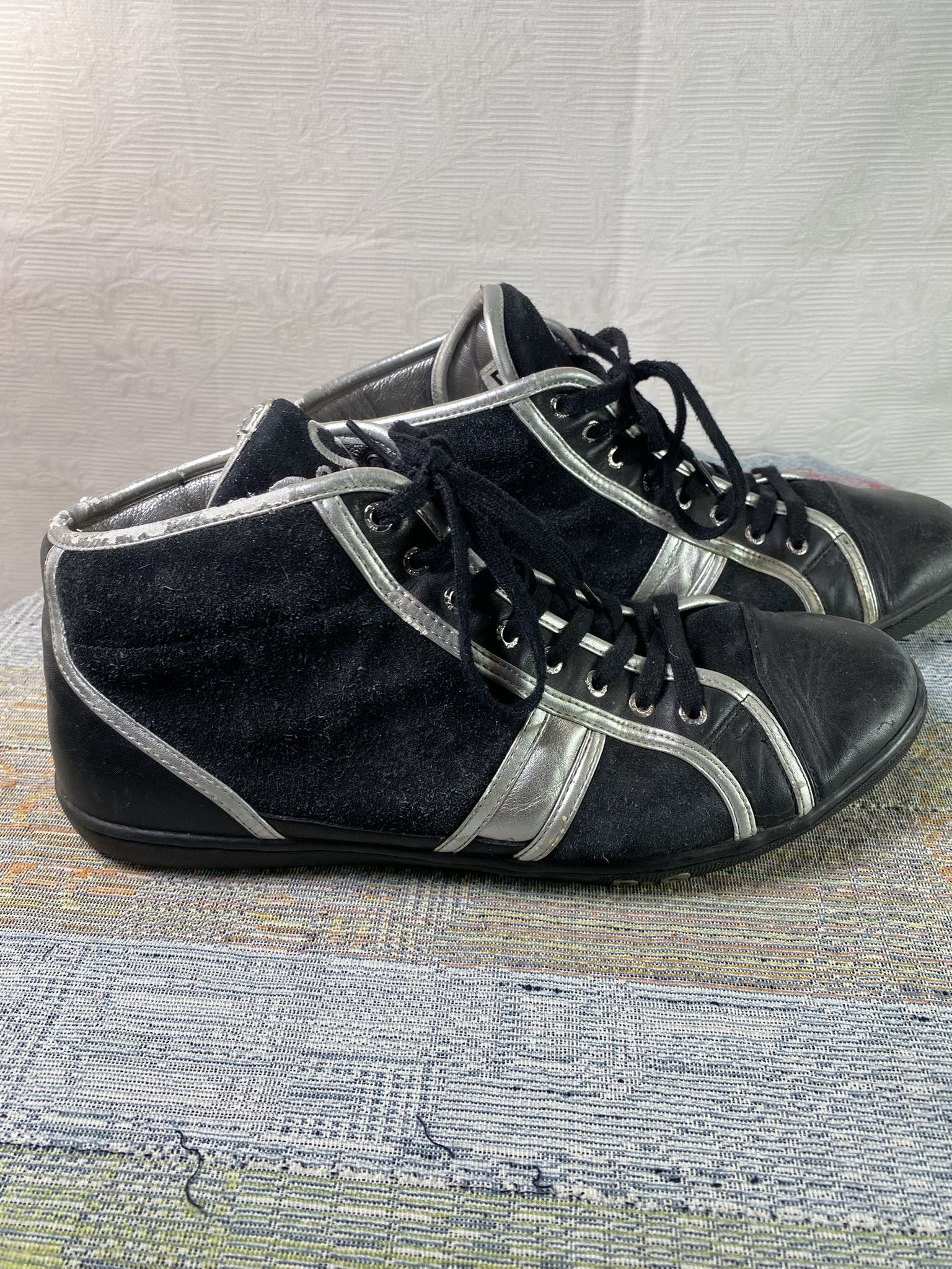 Dolce & Gabbana D&G Dolce & Gabbana Mid-Top Sneakers EU 44.5 US 11 Size US 11 / EU 44 - 2 Thumbnail