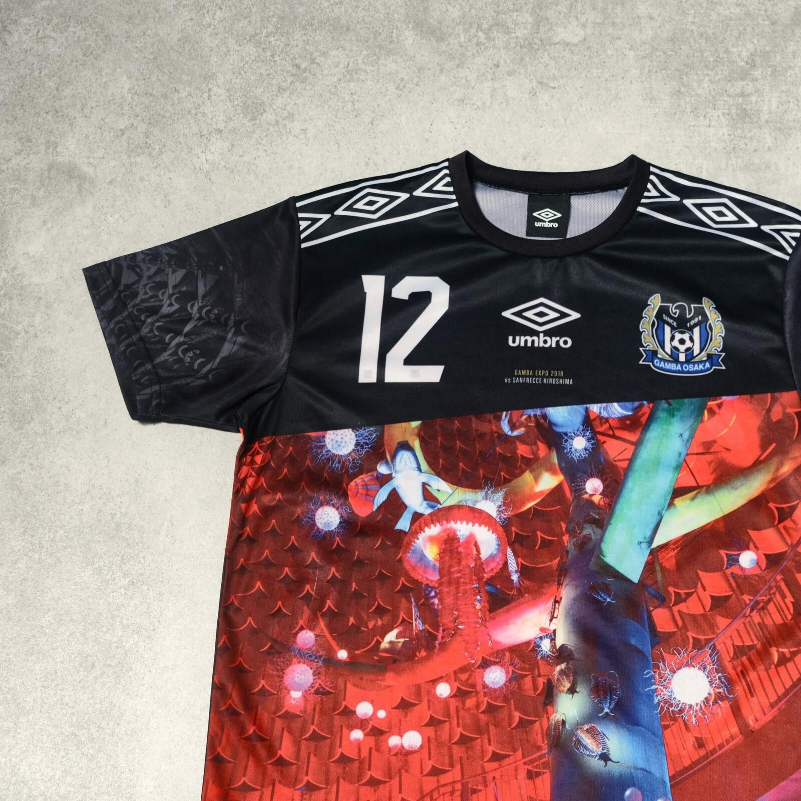 Umbro 2018 Gamba Osaka Special Shirt J-League Umbro (M/L) Size US M / EU 48-50 / 2 - 3 Thumbnail