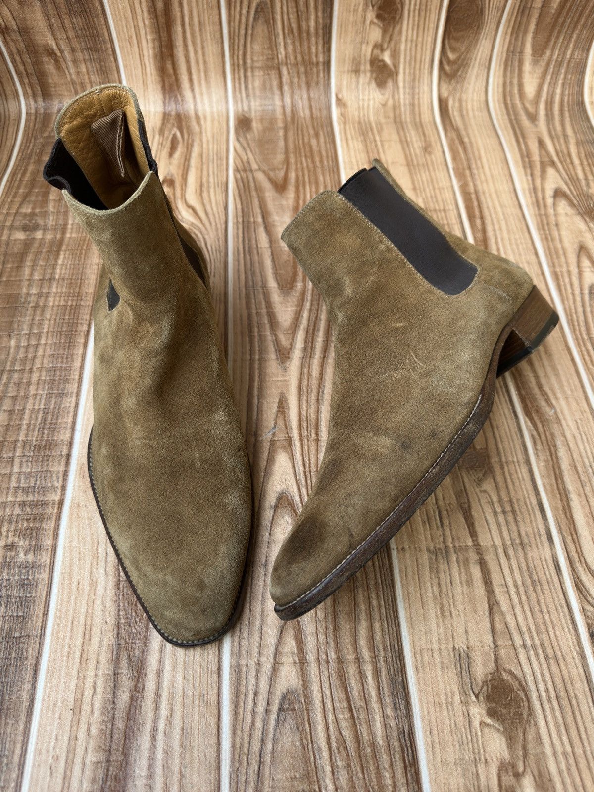 Hedi Slimane × Saint Laurent Paris × Yves Saint Laurent Saint Laurent Paris Wyatt Chelsea boots Size US 8 / EU 41 - 9 Thumbnail