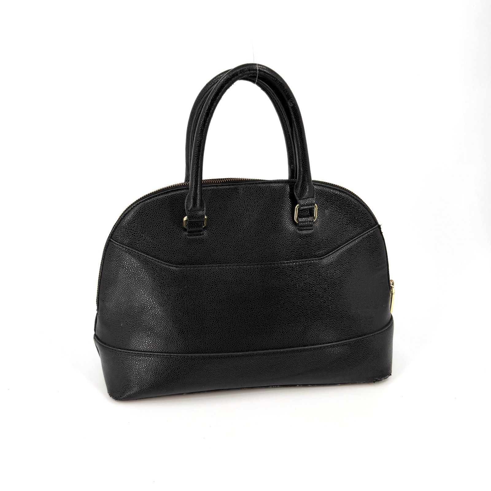 Anne Klein Vintage Y2K Black Structured Top Handle Doctor Bag Size ONE SIZE - 4 Thumbnail