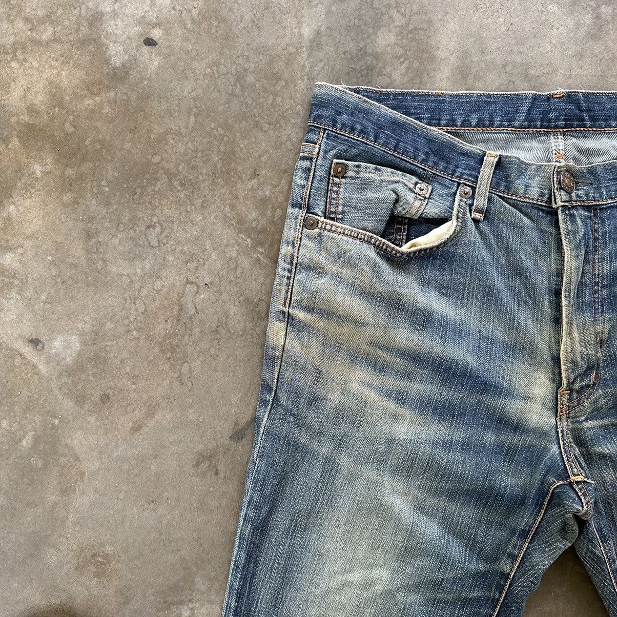 Japanese Brand Vintage Edwin Japanese Faded Rusty Denim Jean Pant W37 Size US 37 - 4 Thumbnail