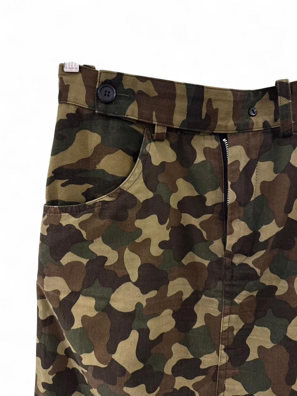 Yohji Yamamoto Yohji Yamamoto ss06 Ruffled Camo Skirt Pants Size 25" / US 0 / IT 36 - 4 Thumbnail