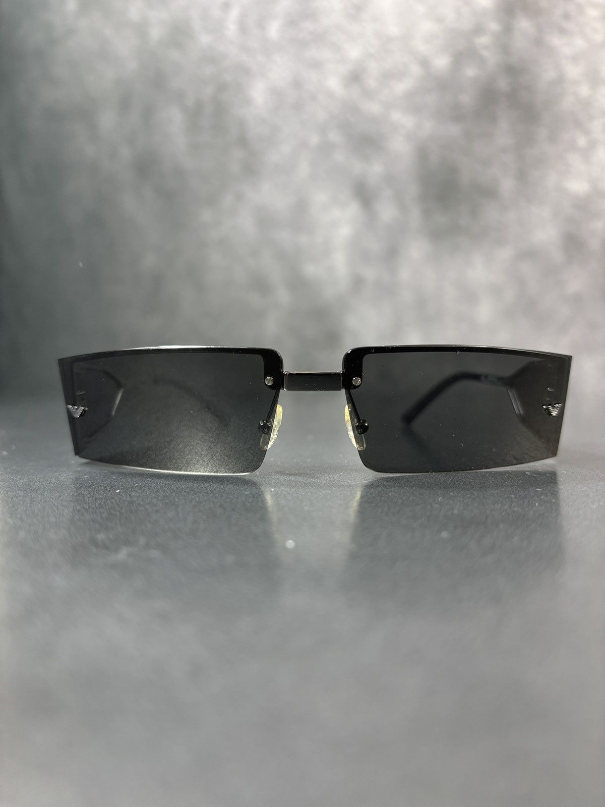 Emporio Armani Emporio Armani Sunglasses Side Shield Metal 9112/S Giorgio Size ONE SIZE - 3 Thumbnail