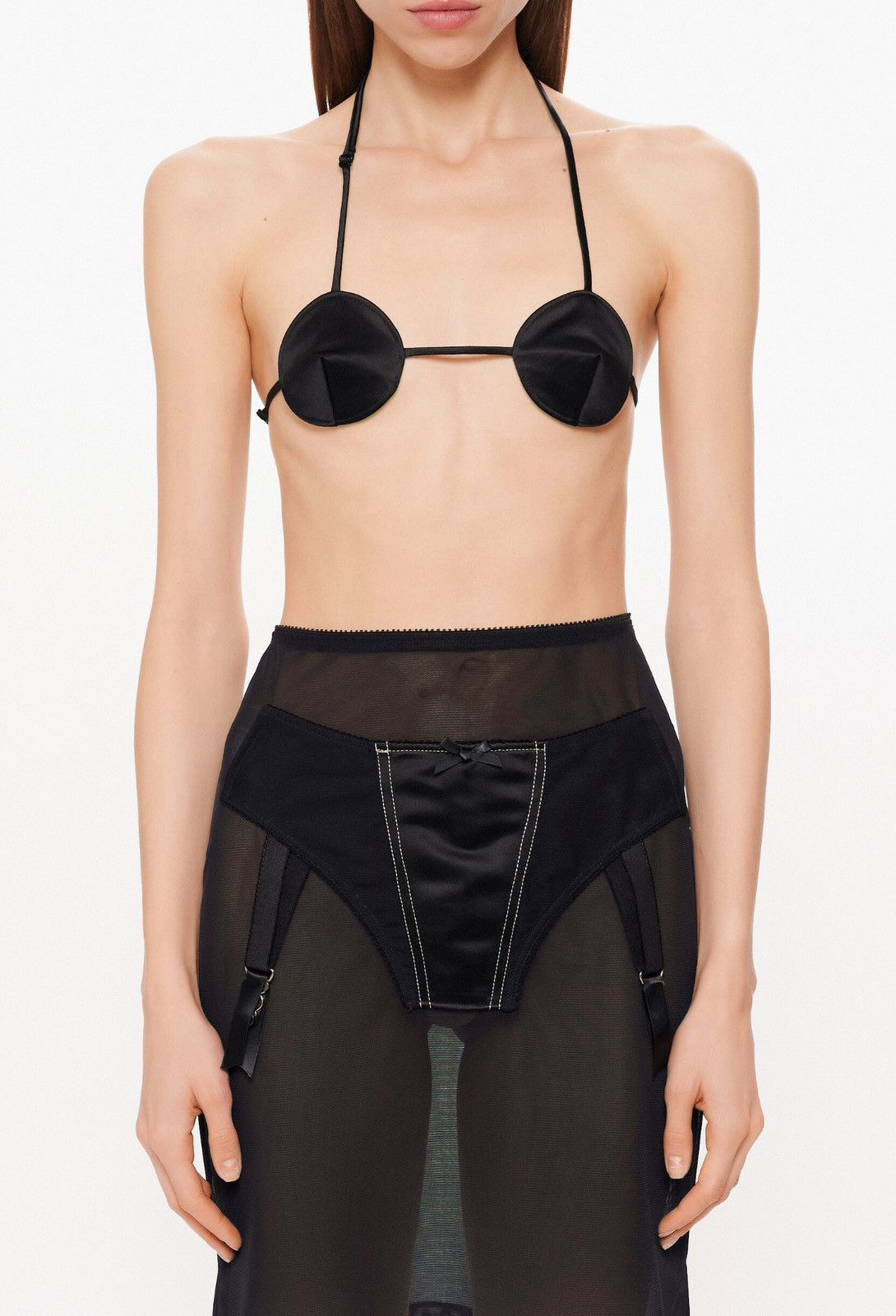 Vaquera Last Size Vaquera Pasty Circular-Cup Bra Top Size S / US 4 / IT 40 - 1 Thumbnail