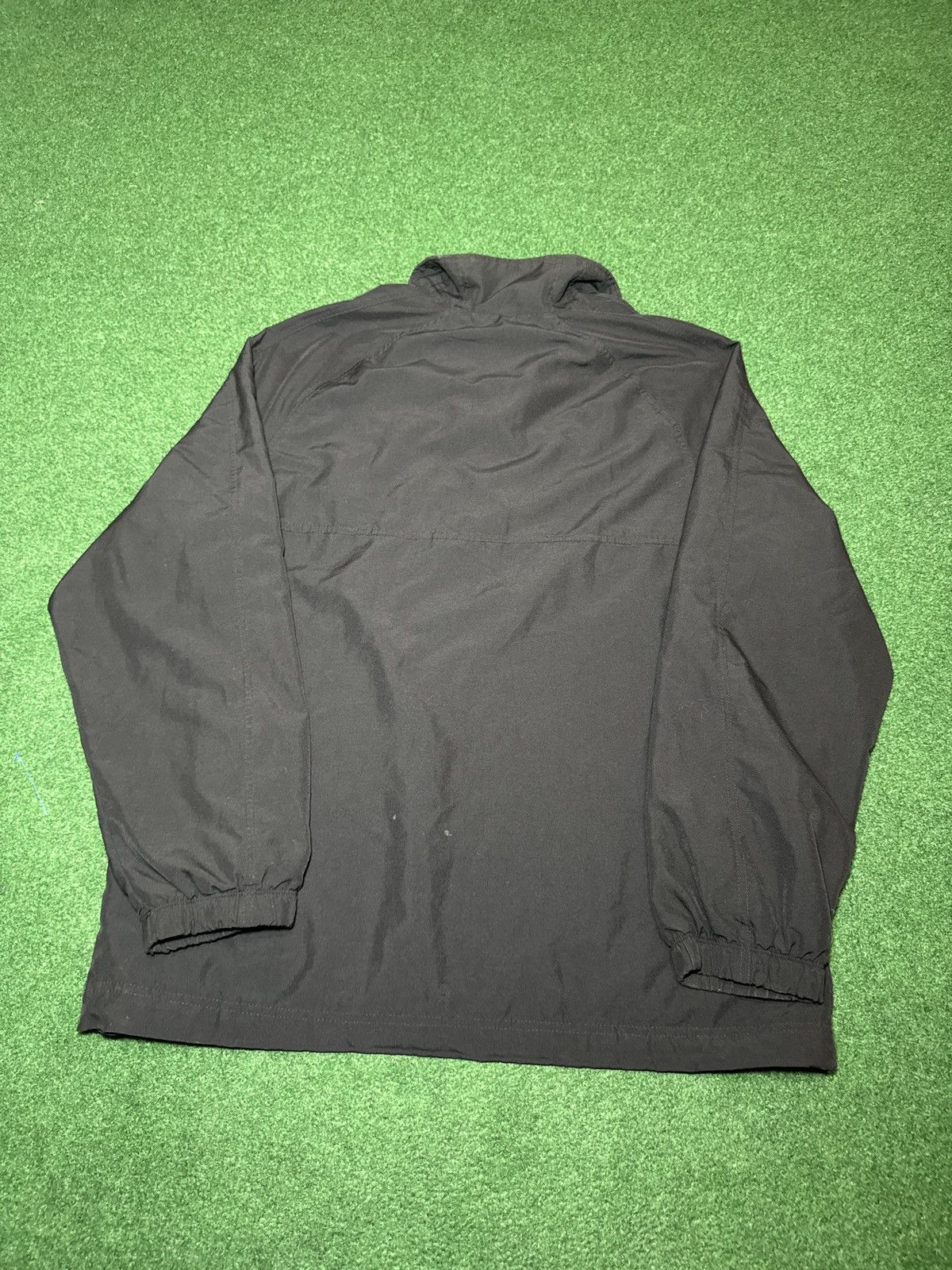 Nike Vintage Y2K Nike Black XL Oversized Windbreaker Jacket Size US XL / EU 56 / 4 - 4 Thumbnail