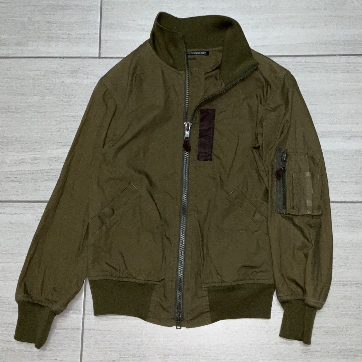 Yohji Yamamoto YOHJI Yamamoto Regulation Cotton Bomber Size S / US 4 / IT 40 - 1 Thumbnail