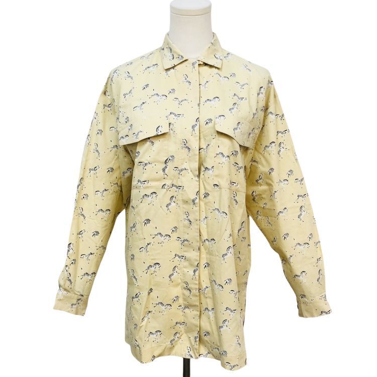 Dior Dior Zebra Print Button Up Shirt Size M Size US M / EU 48-50 / 2 - 1 Thumbnail