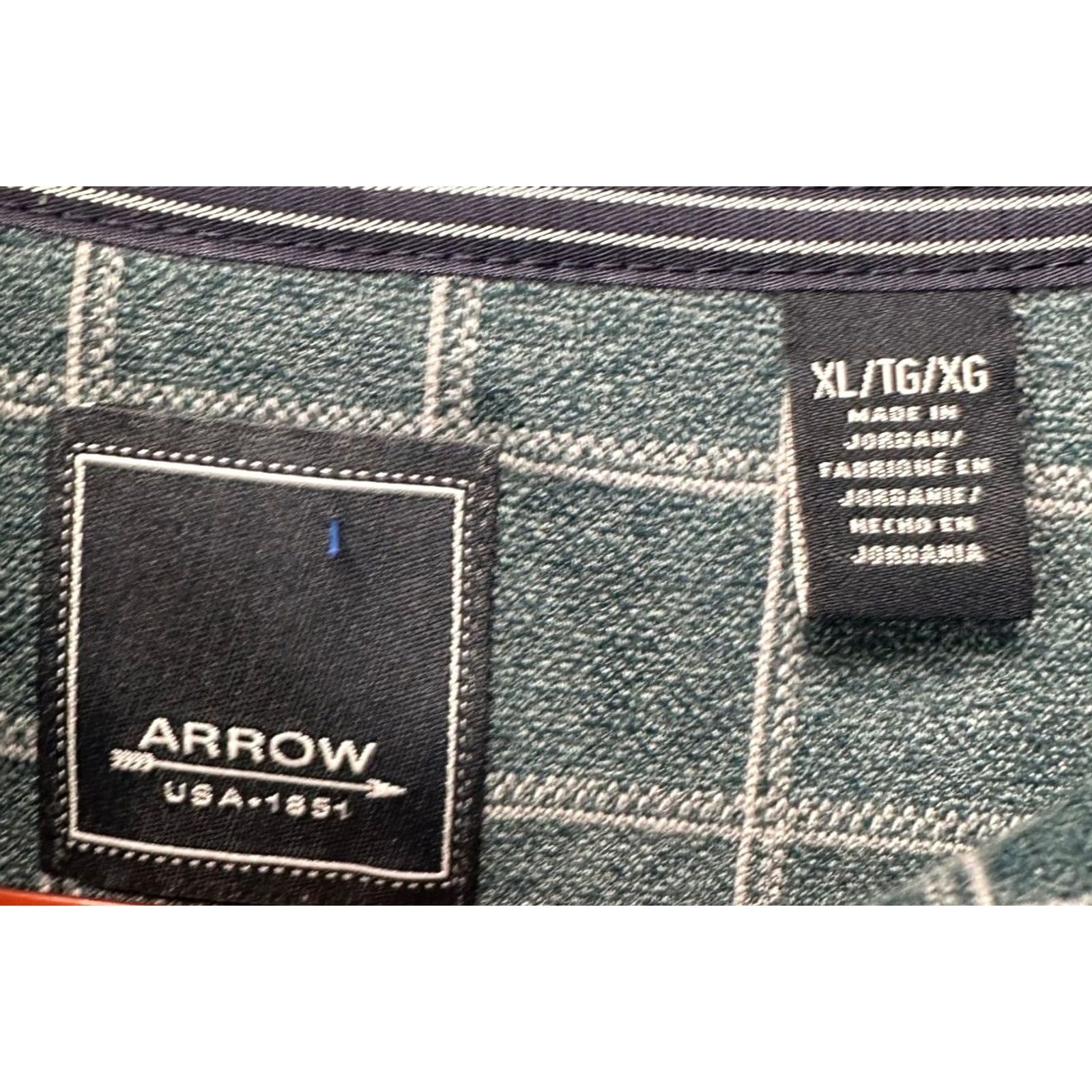 Arrow Arrow Sweatshirt Adult XL Blue Quater Zip Pullover Long Sleeve Mens NEW Size US XL / EU 56 / 4 - 6 Thumbnail