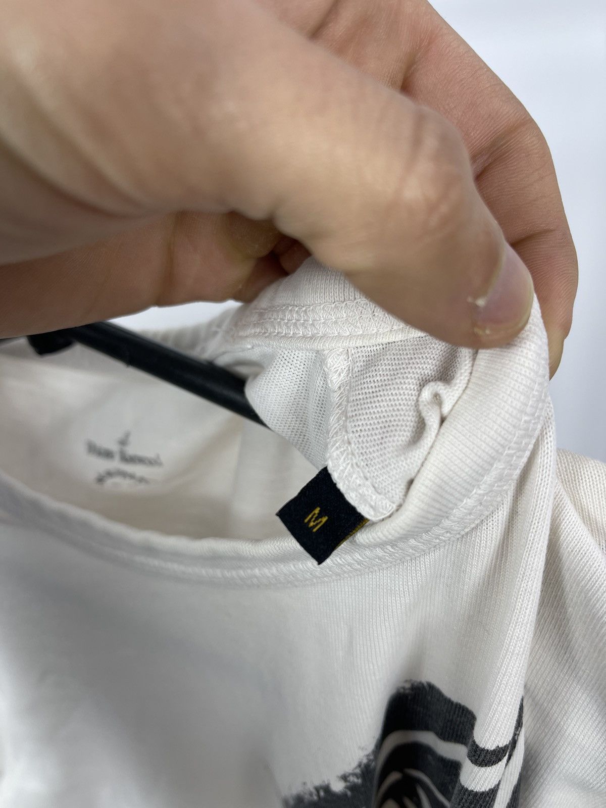 Vivienne Westwood Vivienne Westwood Anglomania T-Shirt Men's M White Cutlass Size US M / EU 48-50 / 2 - 5 Thumbnail
