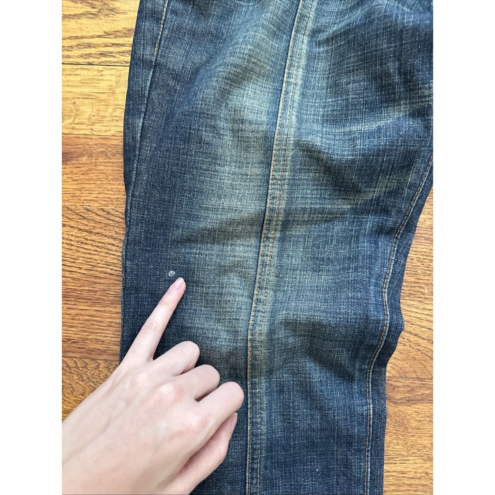Morgan Homme Vintage Y2K Morgan Homme Ankle Zipper Bondage Denim Pants Size US 32 / EU 48 - 4 Thumbnail