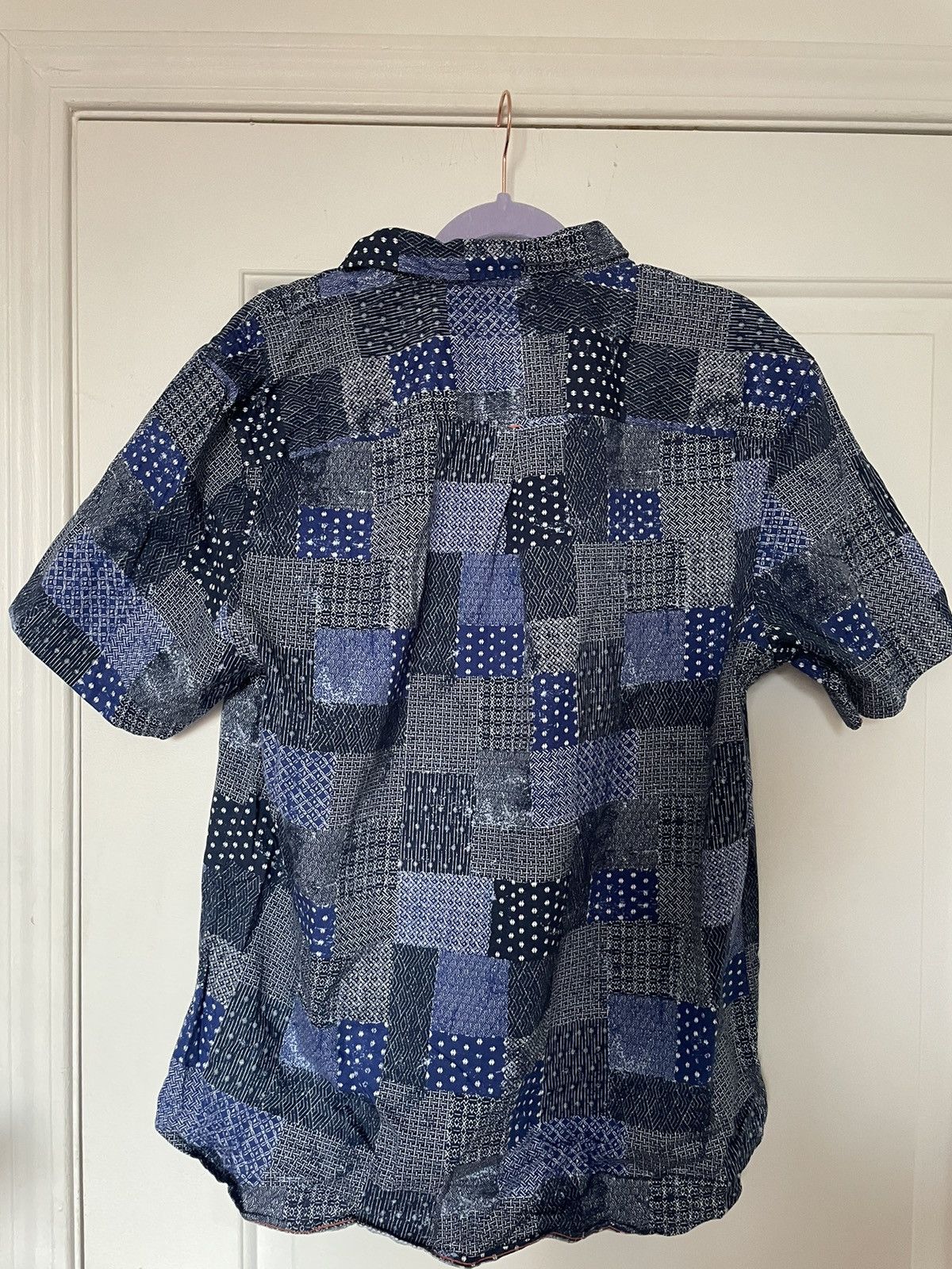 Other White Stuff Blue Pattern Summer Shirt Size US XL / EU 56 / 4 - 2 Thumbnail
