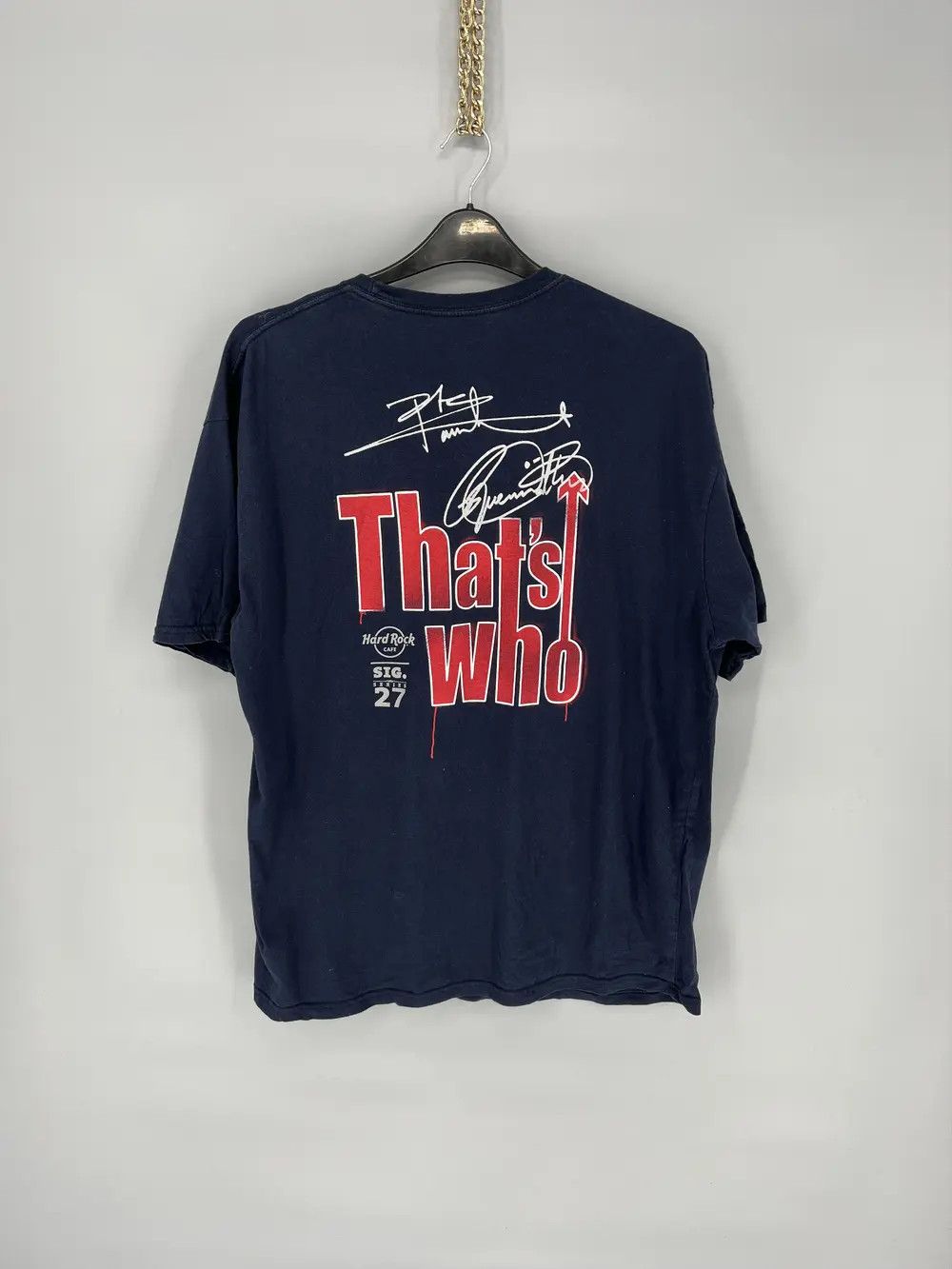 Band Tees The Who T-shirt band tee vintage rock tee size XLarge blue Size US XL / EU 56 / 4 - 8 Thumbnail