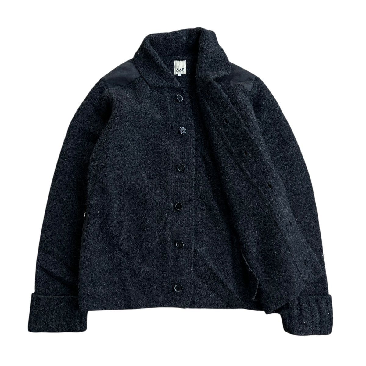 Yohji Yamamoto 🔥 YOHJI YAMAMOTO AAR YOHJI DESIGN STUDIO MOHAIR JACKET Size US L / EU 52-54 / 3 - 3 Thumbnail