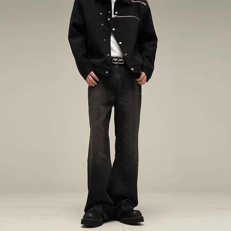 Japanese Brand × Jean Street vintage micro flare jeans Size US 30 / EU 46 - 1 Thumbnail