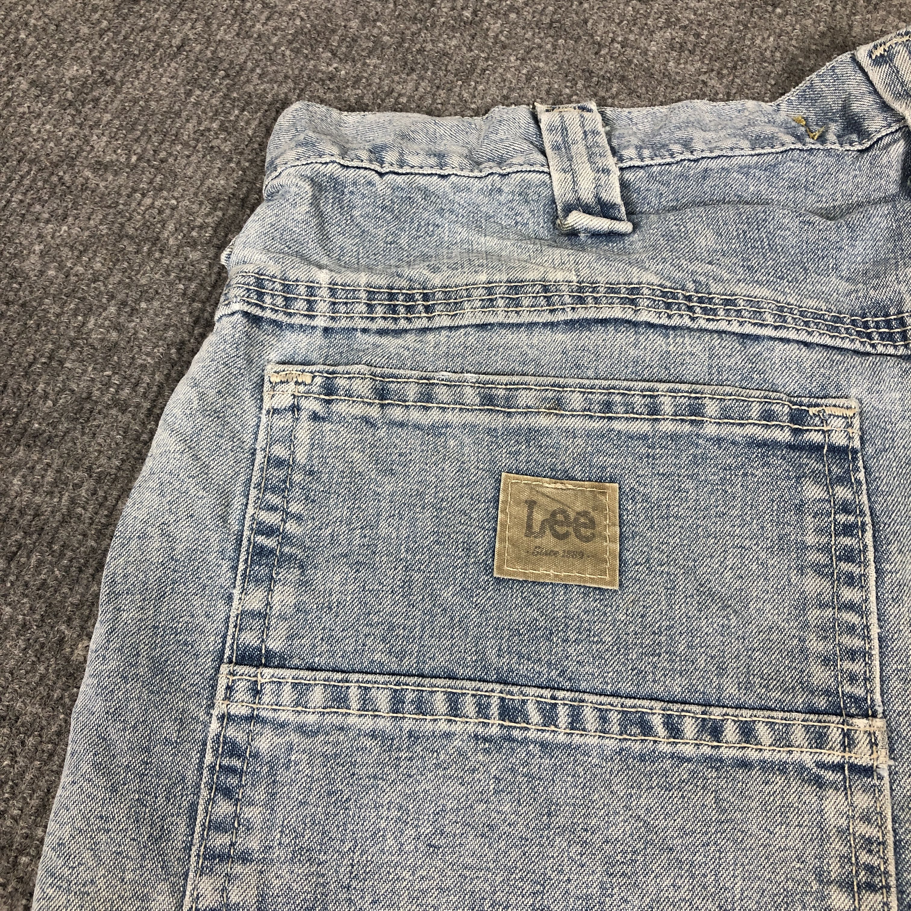 Lee × Vintage Vintage Lee Carpenter Jeans L910 Size US 34 / EU 50 - 6 Thumbnail