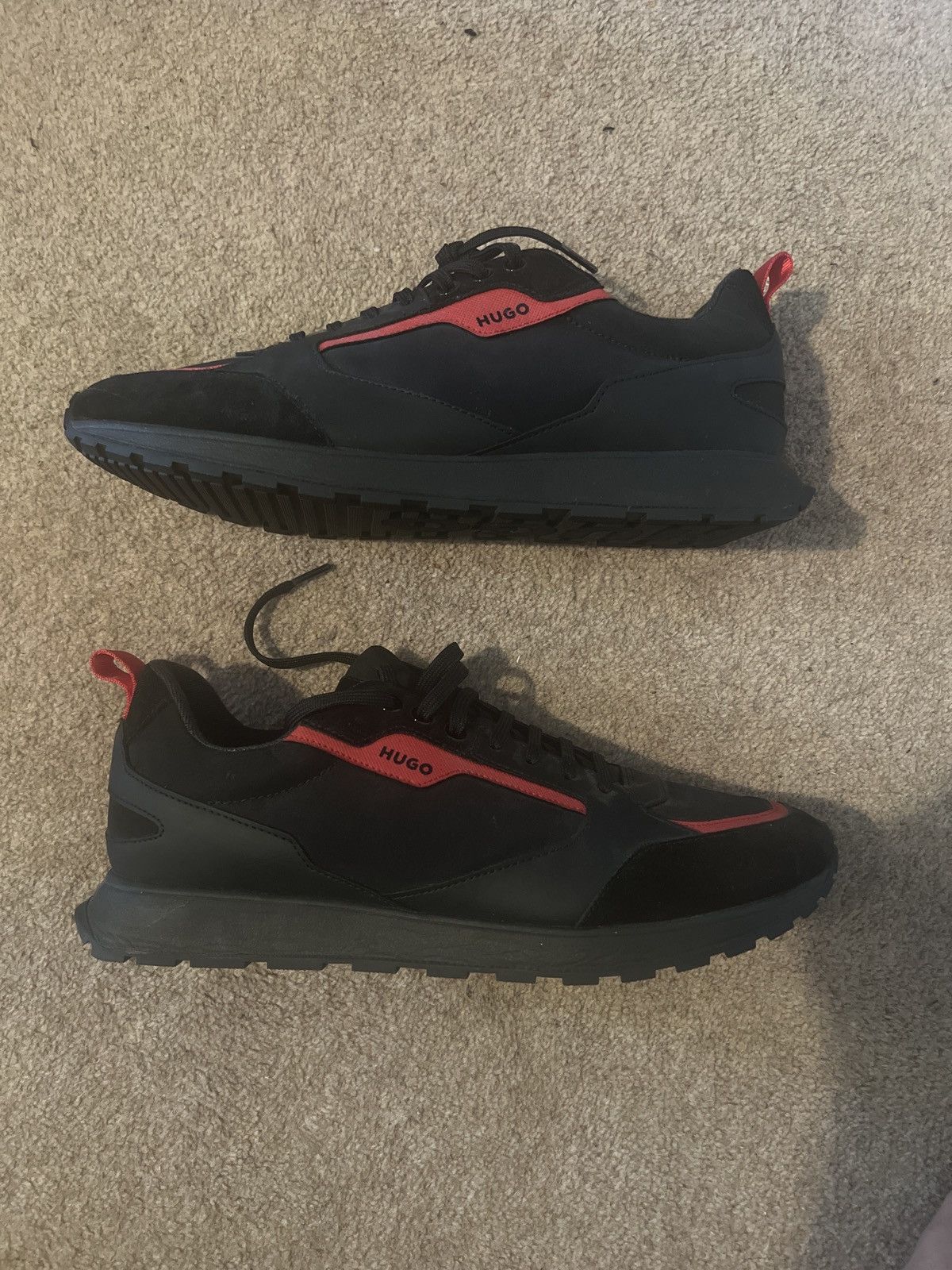 Hugo Boss HUGO ICELIN RUN TRAINERS Size US 12 / EU 45 - 2 Thumbnail