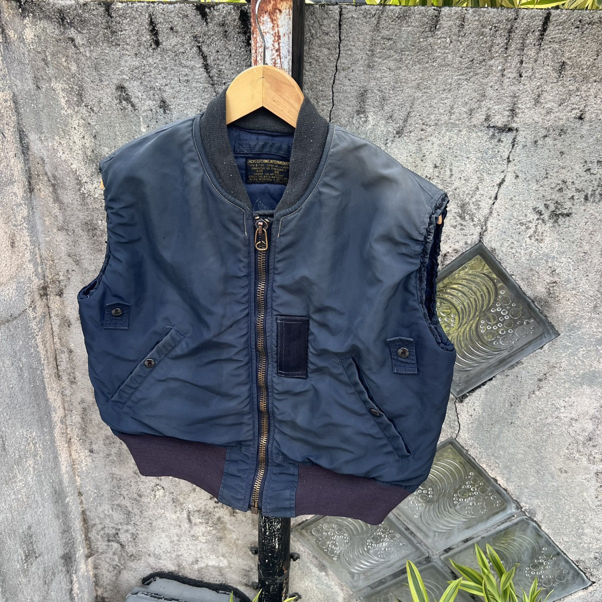 Buzz Rickson's “VINTAGE” BUZZ RICKSON’S TRASHED B-15C BOMBER JACKET Size US S / EU 44-46 / 1 - 3 Thumbnail