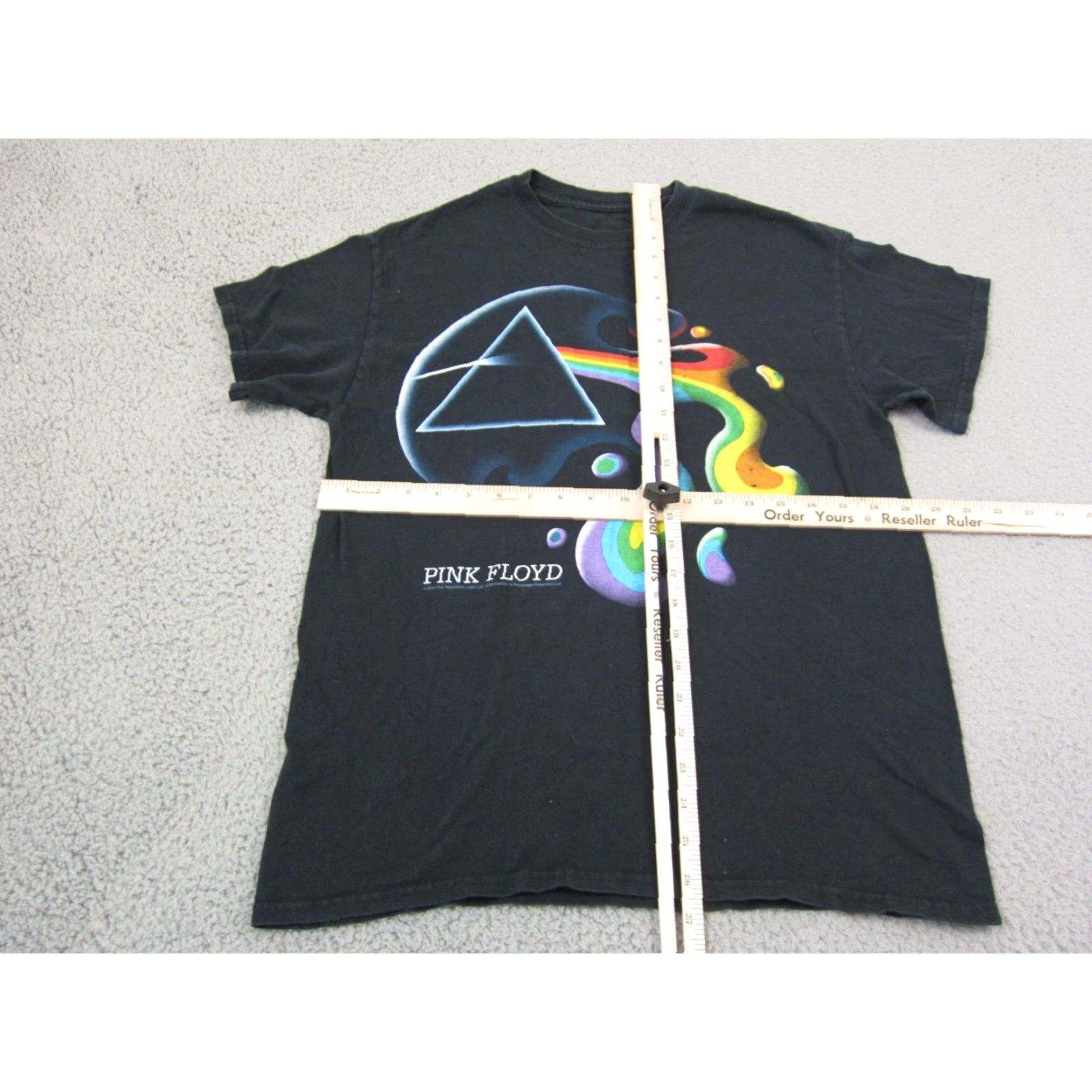 Vintage Pink Floyd Shirt Adult Small Black Dark Side of the Moon 2014 Mens Shirt S Black 60s 70s 80s Moon Size US S / EU 44-46 / 1 - 6 Thumbnail