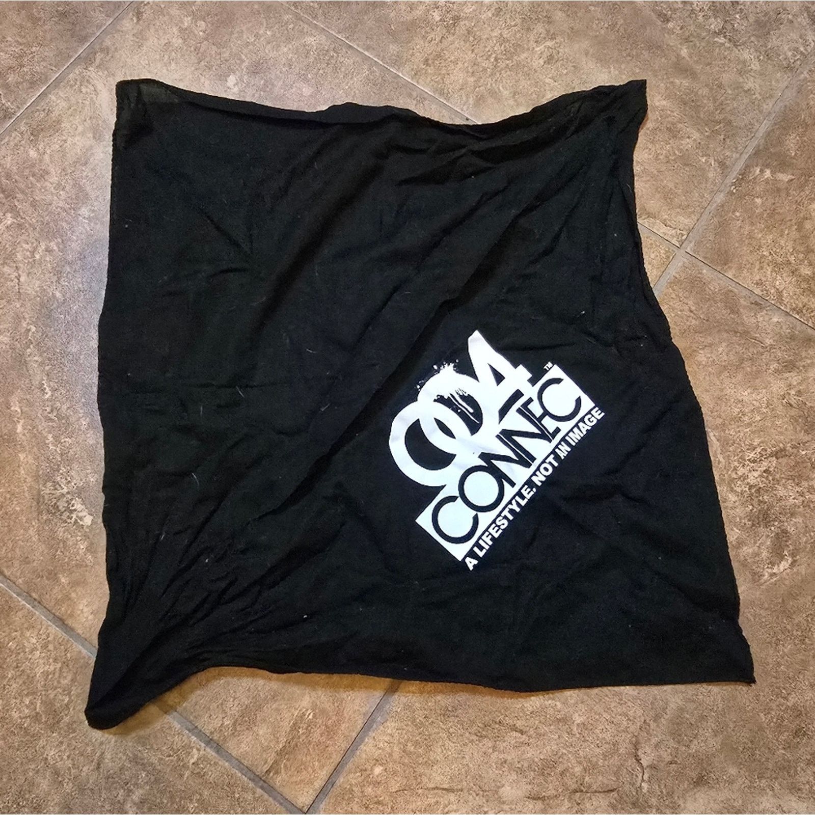 Other Black | 004CONNEC | Graffiti Bandana Size ONE SIZE - 2 Thumbnail