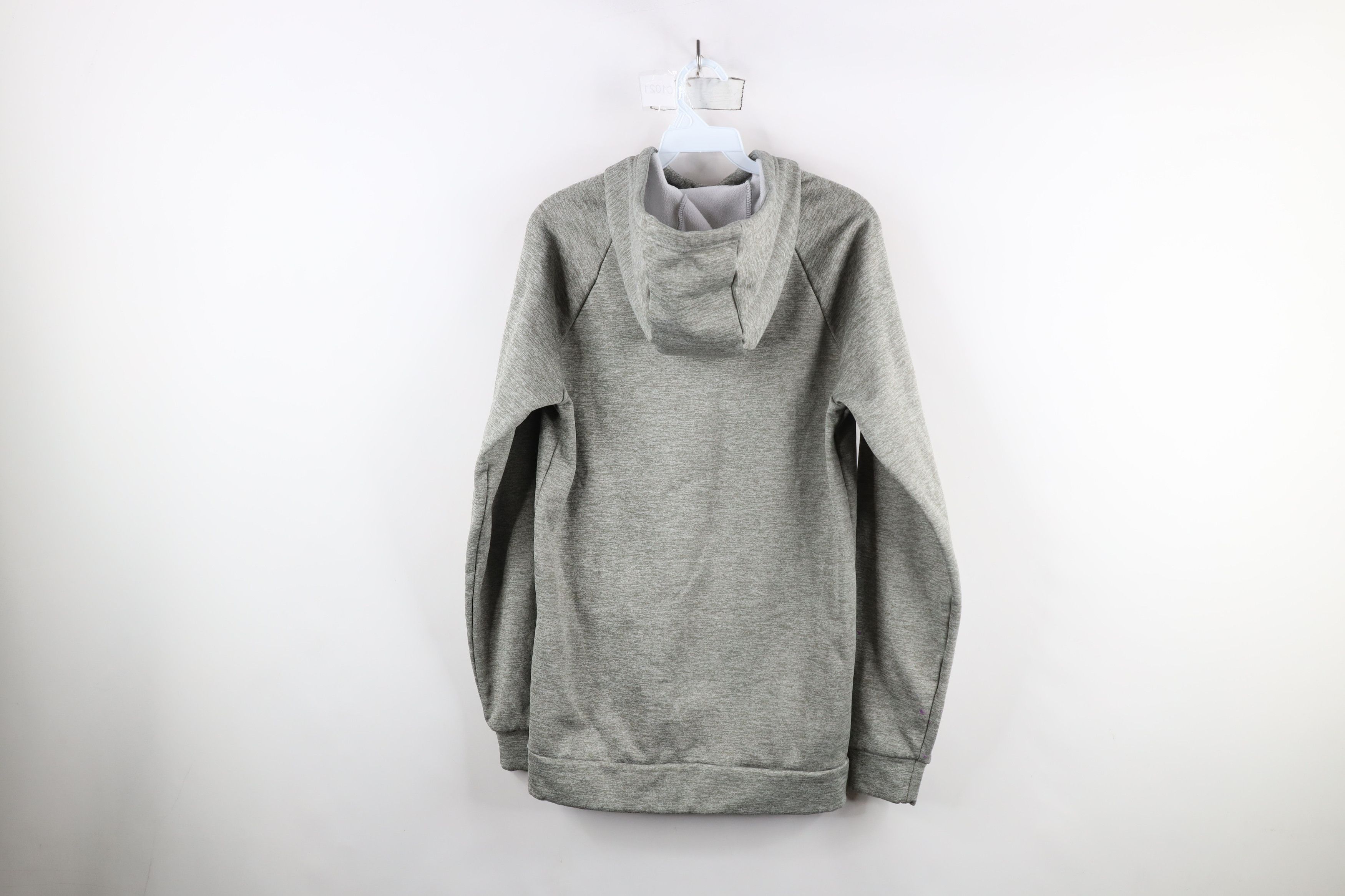 Nike × Vintage Nike Air Jordan of Michigan Jumpman Football Hoodie Gray Size US S / EU 44-46 / 1 - 11 Thumbnail