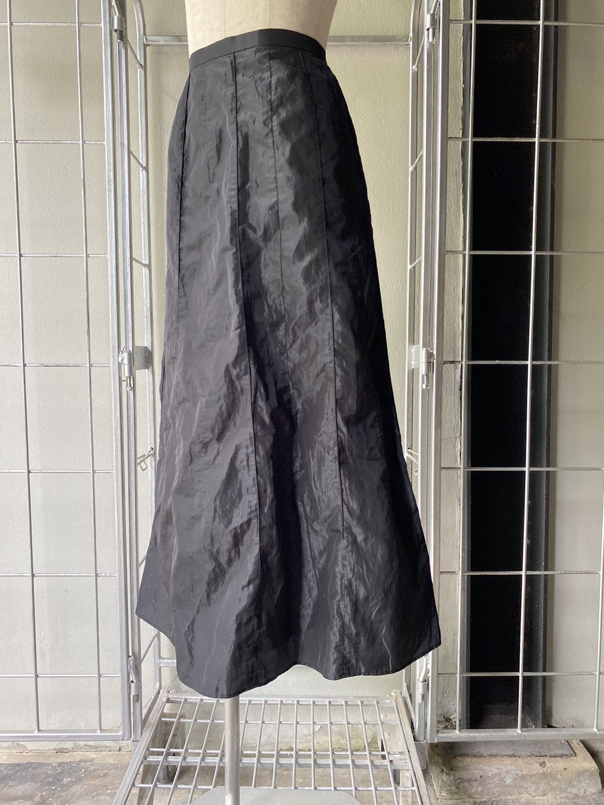 Hiroko Koshino Homme Hiroko Koshino black skirt Size 32" / US 10 / IT 46 - 13 Thumbnail