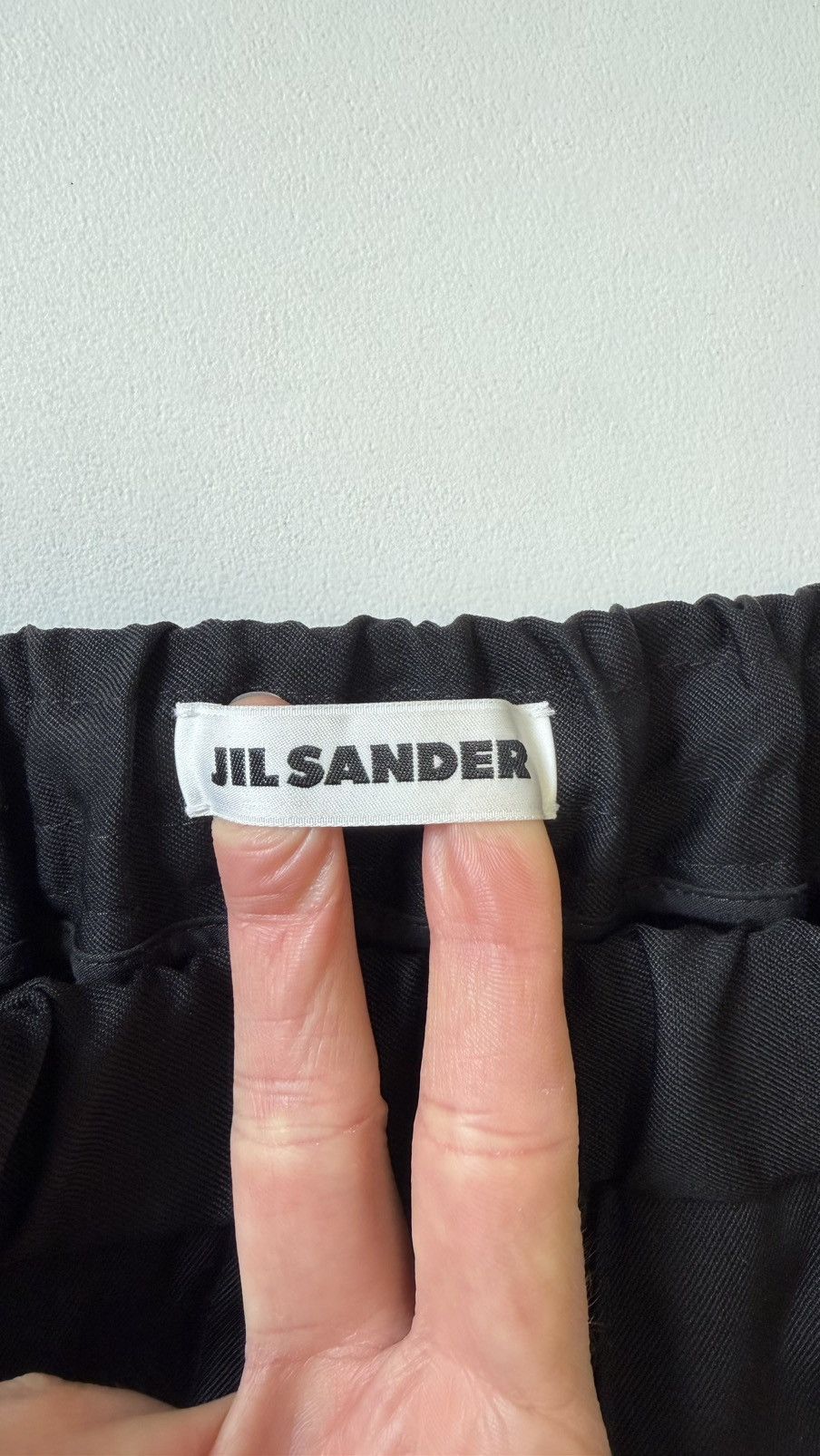 Jil Sander A/W 21 Wide Leg Black Wool Utility Trousers Size US 32 / EU 48 - 7 Thumbnail