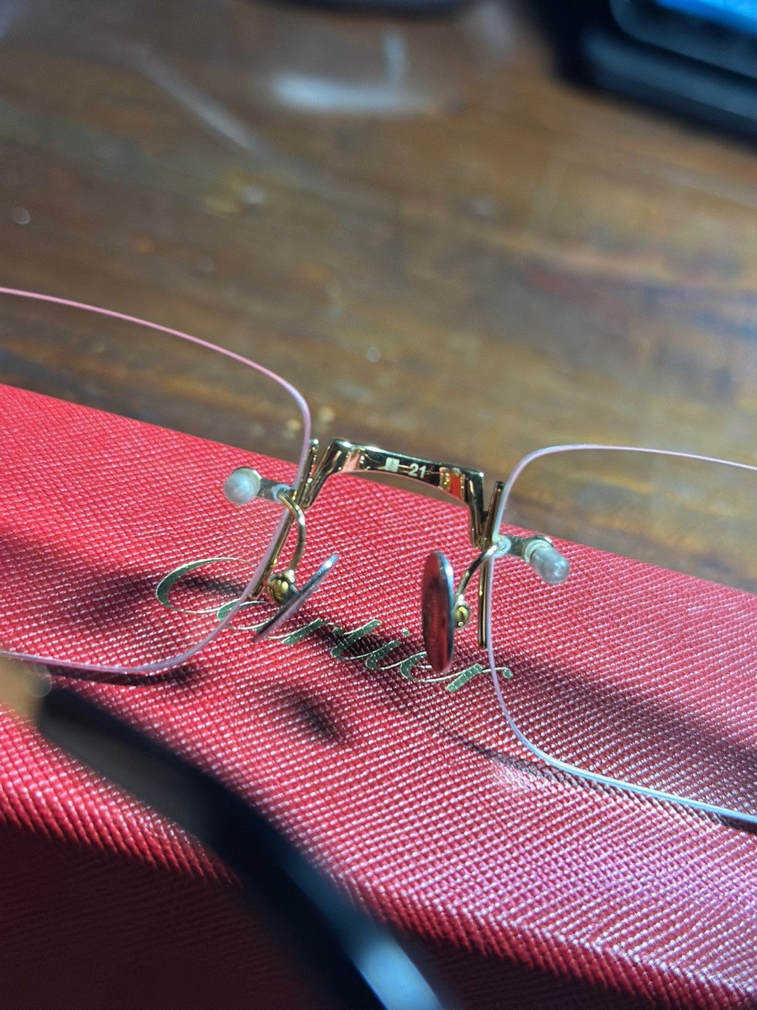 Cartier Cartier Santos Glasses CT0479O Size ONE SIZE - 2 Thumbnail