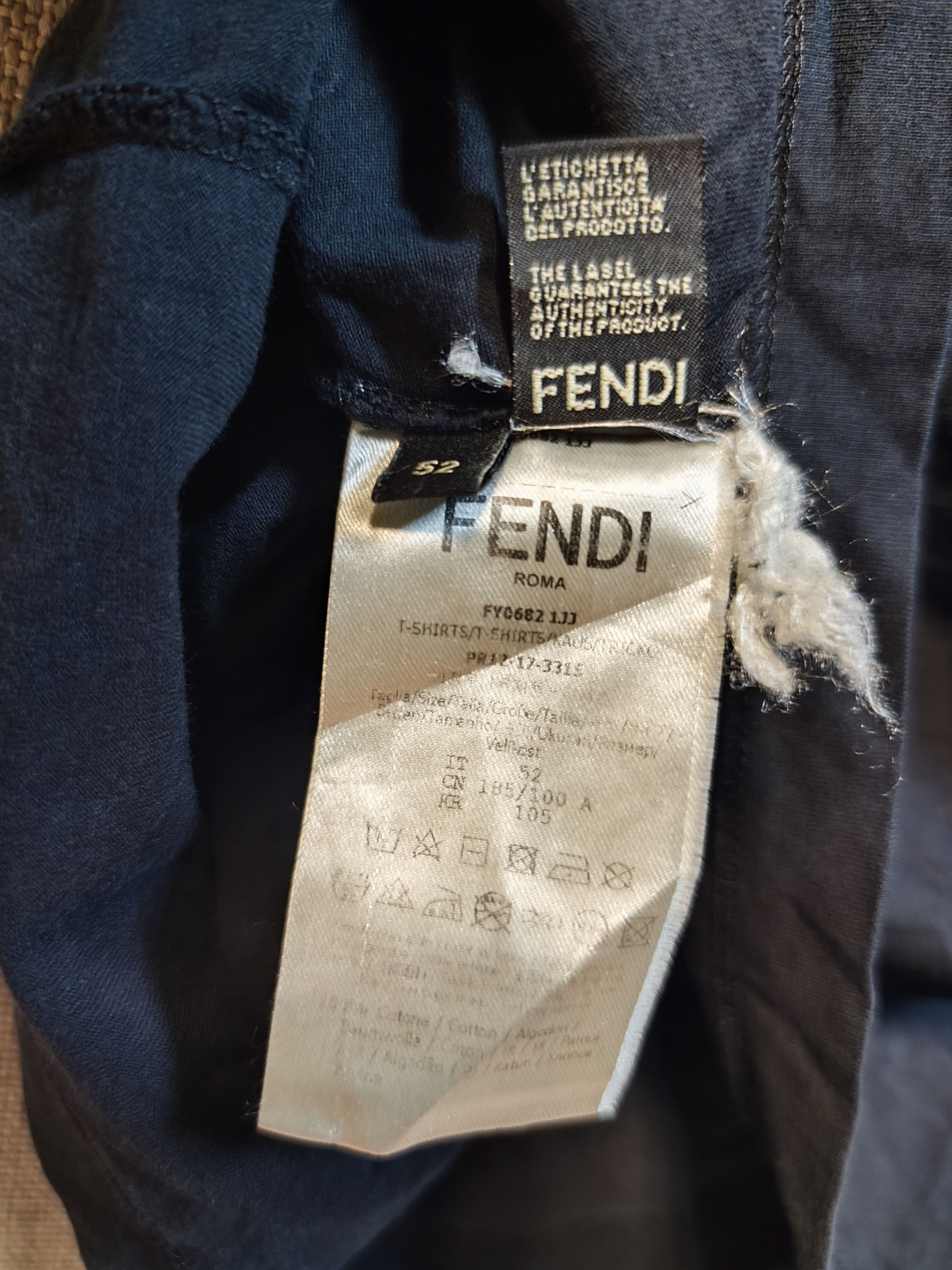 Fendi Fendi Monster Eyes Tee Size US L / EU 52-54 / 3 - 7 Thumbnail