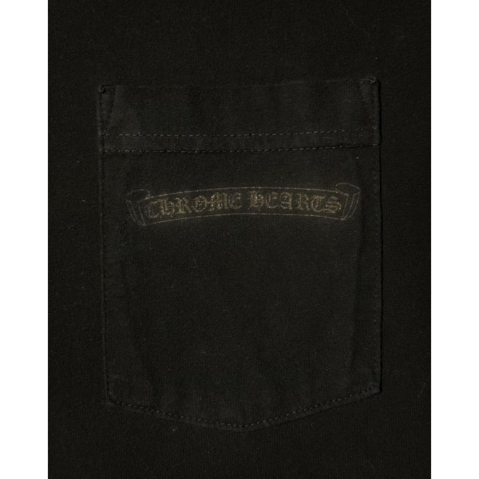 Chrome Hearts Chrome Hearts Black Yellow Dagger Tee Size US XL / EU 56 / 4 - 7 Thumbnail