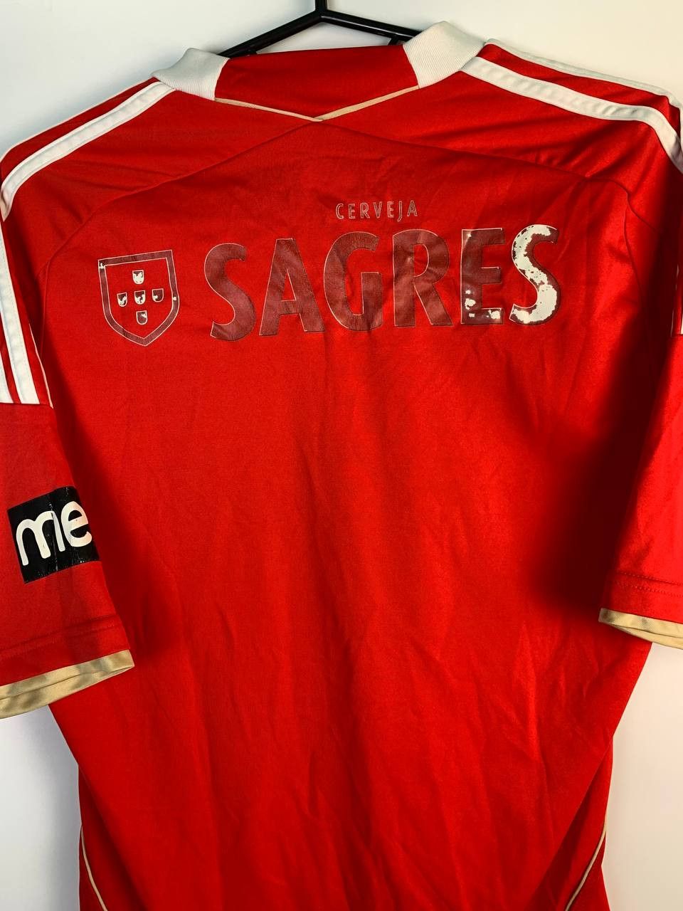 Adidas × Vintage SL BENFICA 2011 2012 HOME FOOTBALL SHIRT SOCCER JERSEY Size US S / EU 44-46 / 1 - 5 Thumbnail