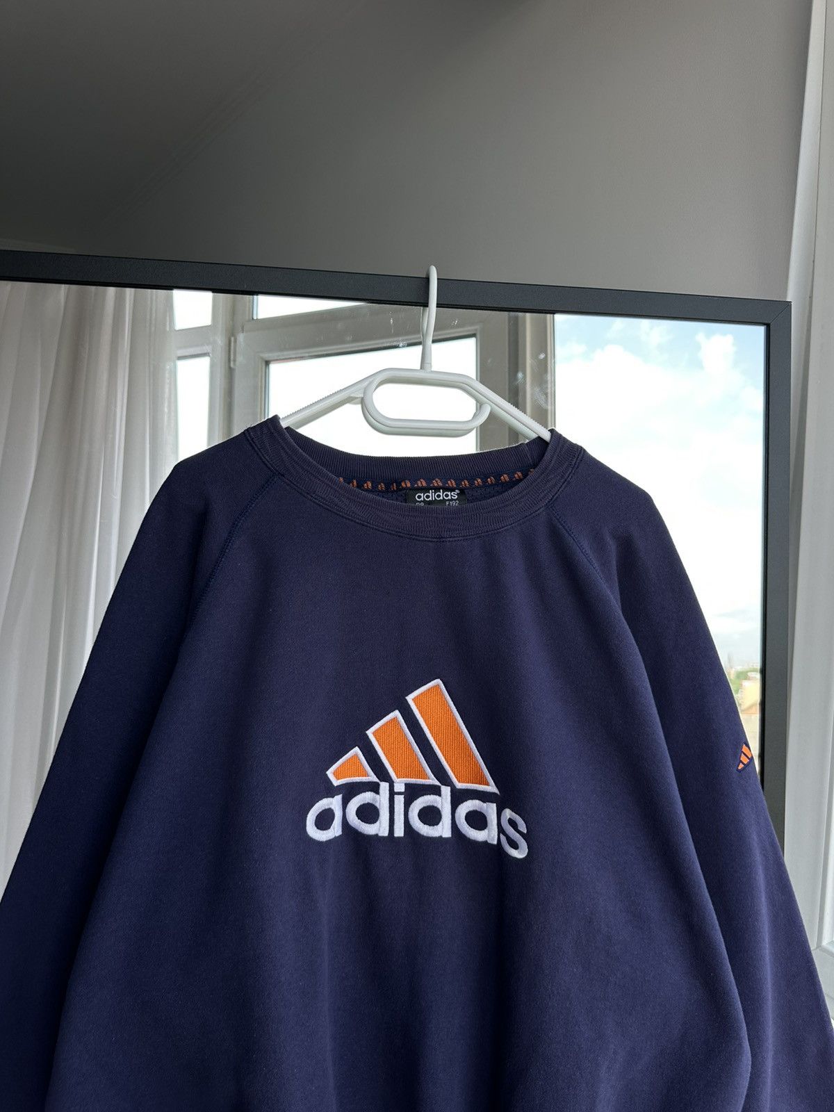 Adidas Vintage Adidas Big Logo 90s Sweatshirt Size US L / EU 52-54 / 3 - 2 Thumbnail