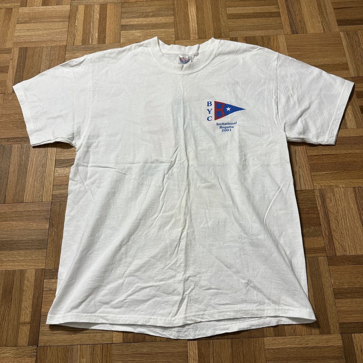 Hanes Vintage 2001 Babylon Regatta tee Size US L / EU 52-54 / 3 - 2 Thumbnail