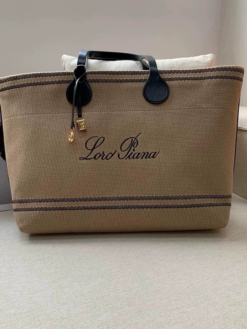 Loro Piana LORO PIANA size os canvas bag Size ONE SIZE - 1 Thumbnail