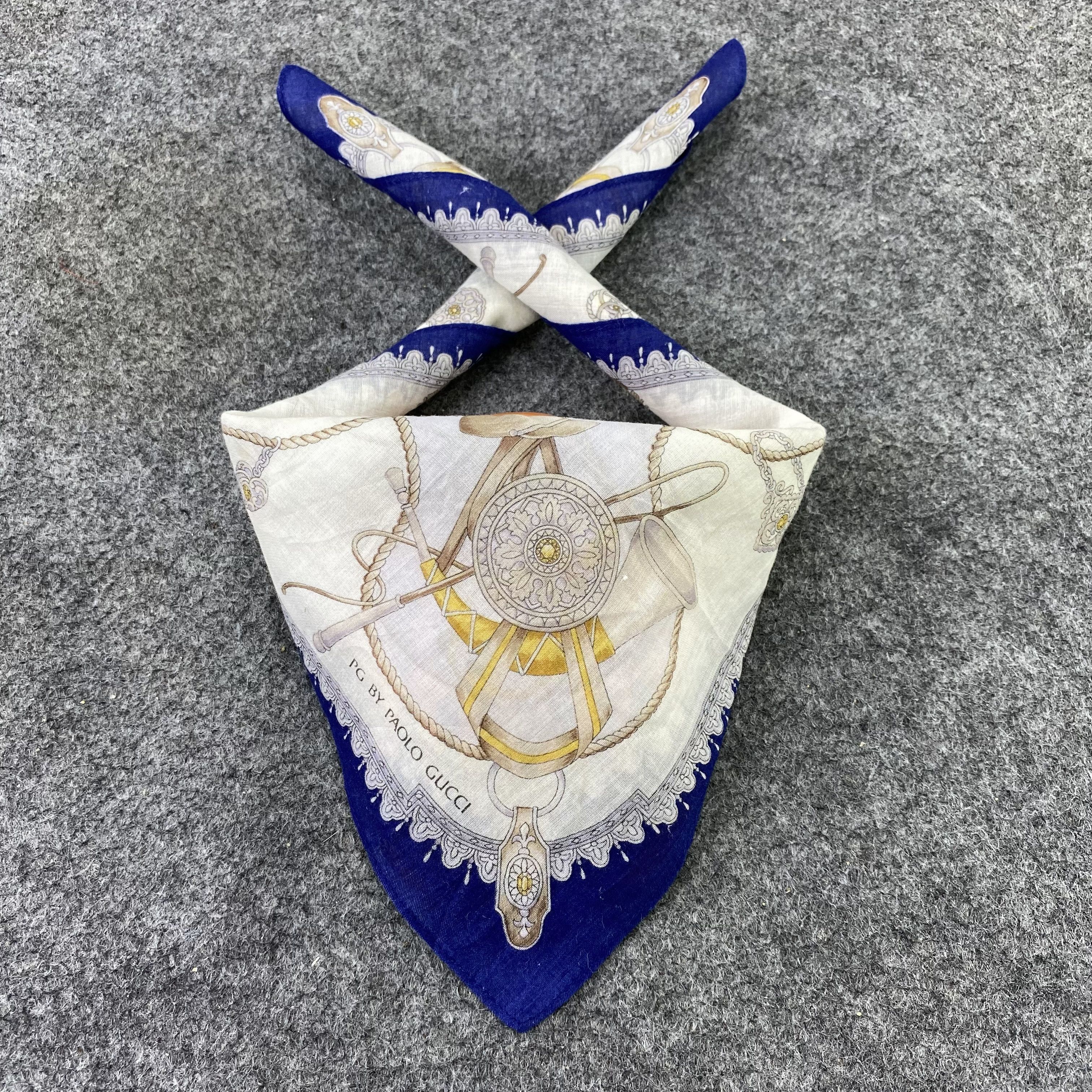 Paolo Gucci Paolo Gucci Handkerchief / Bandana / Neckerchief-B499 Size ONE SIZE - 2 Thumbnail