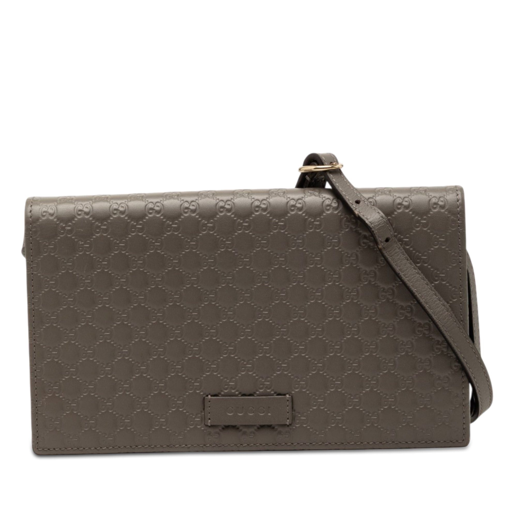 Gucci Microguccissima Wallet on Strap Size ONE SIZE - 1 Thumbnail