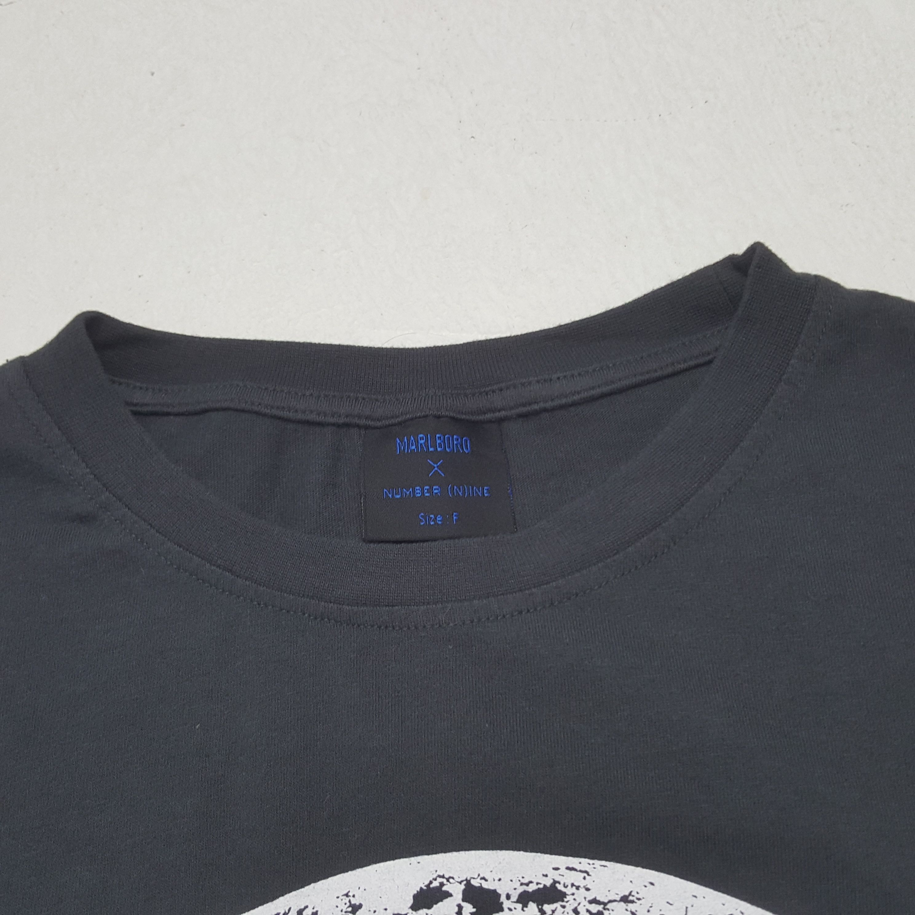 Japanese Brand × Number (N)ine × Vintage Vintage Number (N)ine x Marlboro Moon T-shirt Size US M / EU 48-50 / 2 - 5 Thumbnail