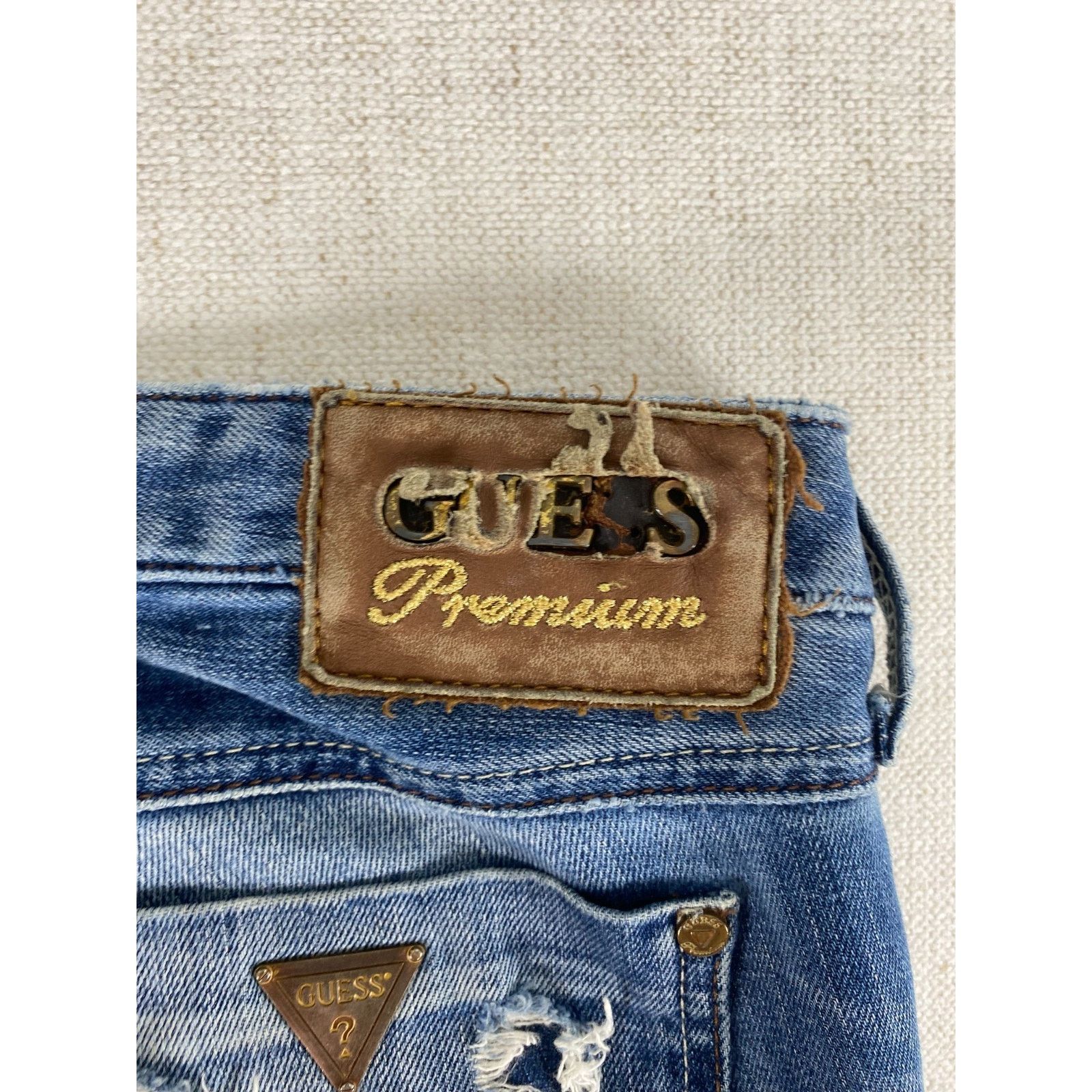 Guess Guess Premium Jeans Womens 30 Blue Denim Stretch Size 30" / US 8 / IT 44 - 11 Thumbnail