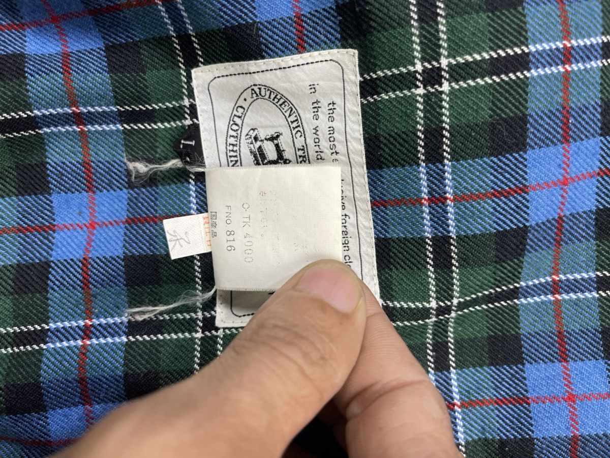 Japanese Brand Vintage AX Ueno Iryo Fraser Plaid Lining G9 Jacket Size US M / EU 48-50 / 2 - 16 Thumbnail