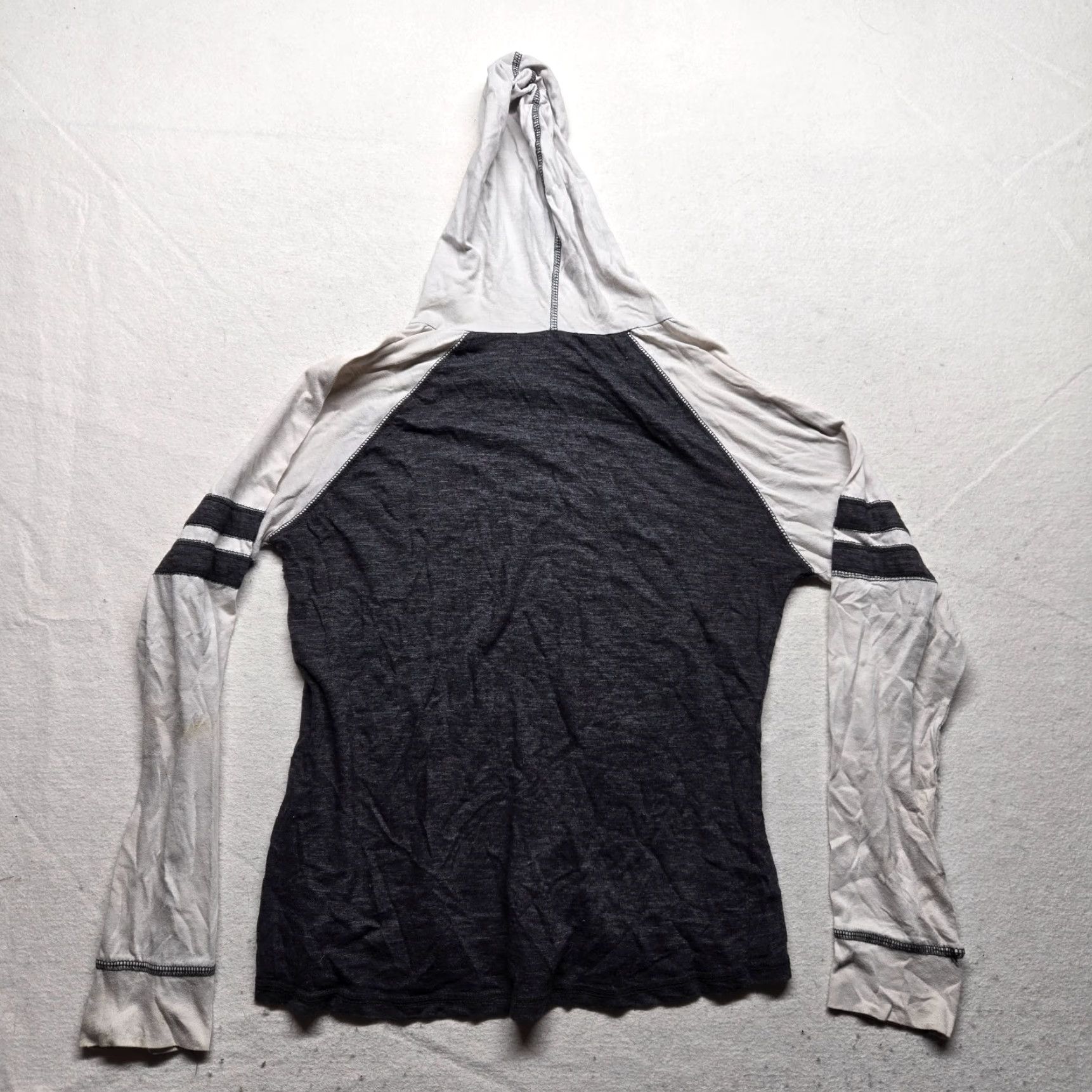 Vintage Floyd VA Buffalo Jacket Hoodie Lightweight Women M Medium White Shirt Size M / US 6-8 / IT 42-44 - 7 Thumbnail