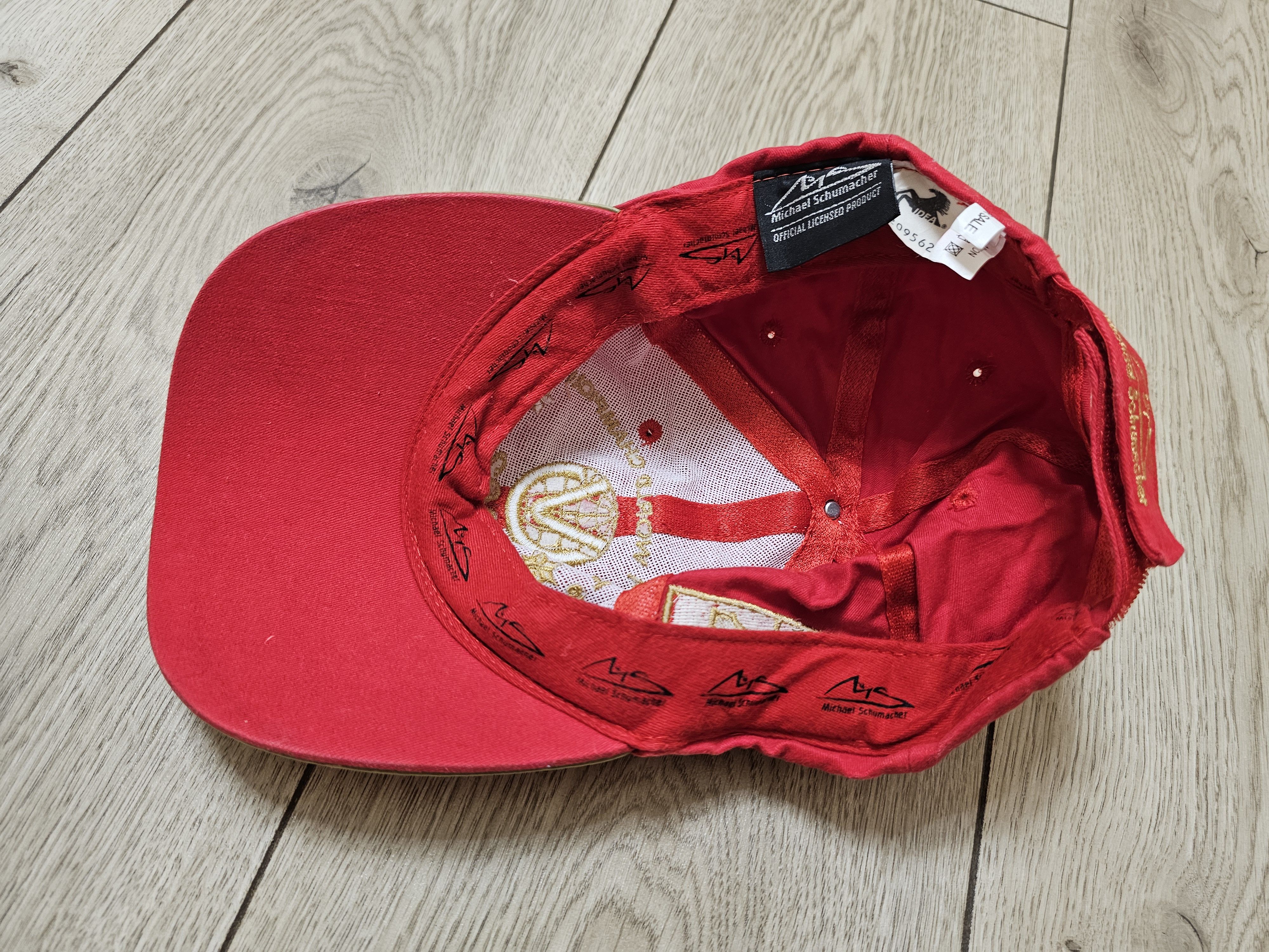Ferrari FERRARI CAP 2002 MICHAEL SCHUMACHER CAP FORMULA 1 CAP Size ONE SIZE - 3 Thumbnail