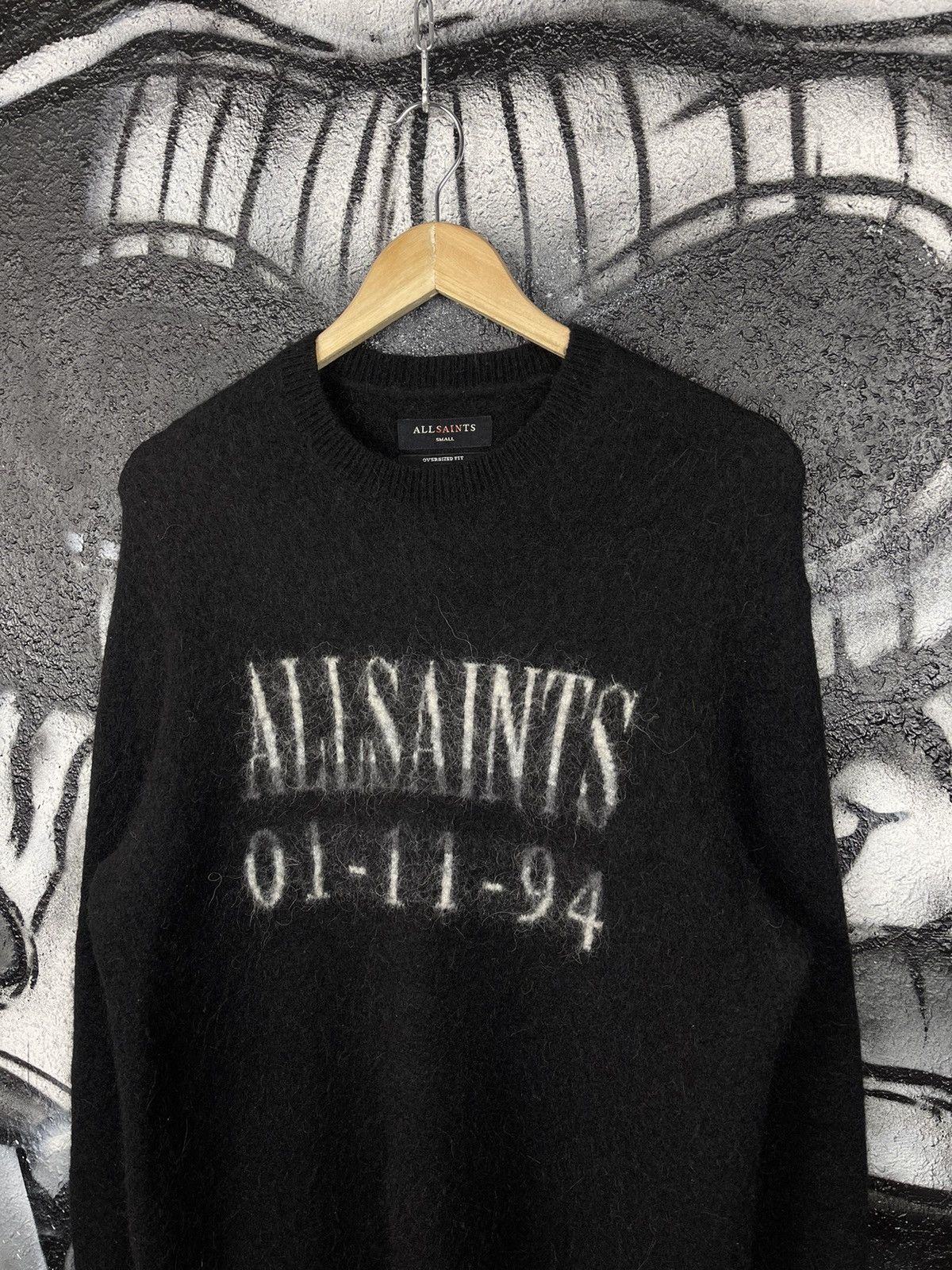 Allsaints Allsaints Codex Crew Wool Alpaca Sweater Men’s Size S Size US S / EU 44-46 / 1 - 3 Thumbnail