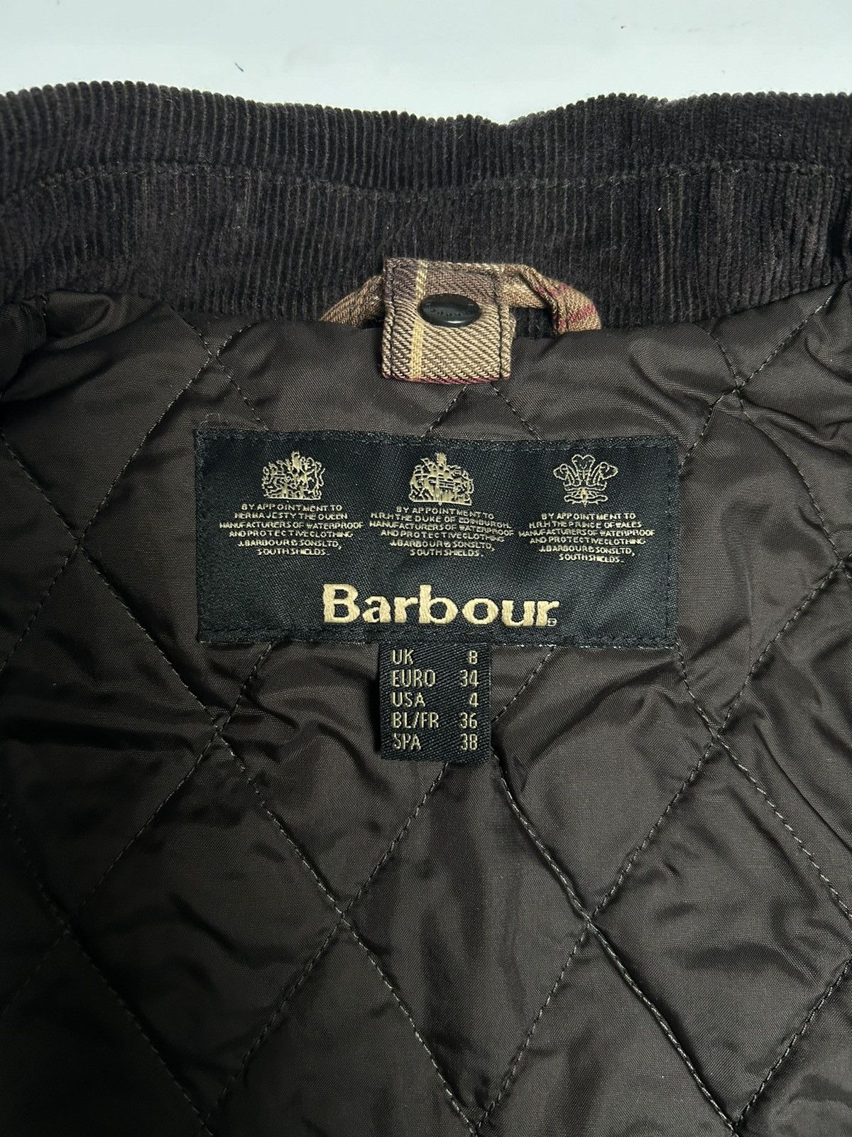 Barbour BARBOUR BELSAY WAX COTTON JACKET COAT Size US XS / EU 42 / 0 - 6 Thumbnail