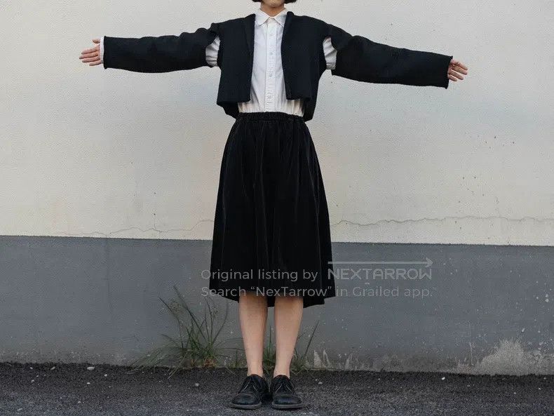Comme des Garcons Comme Des Garcons Early Black Wool Ripped Jacket Size S / US 4 / IT 40 - 3 Thumbnail
