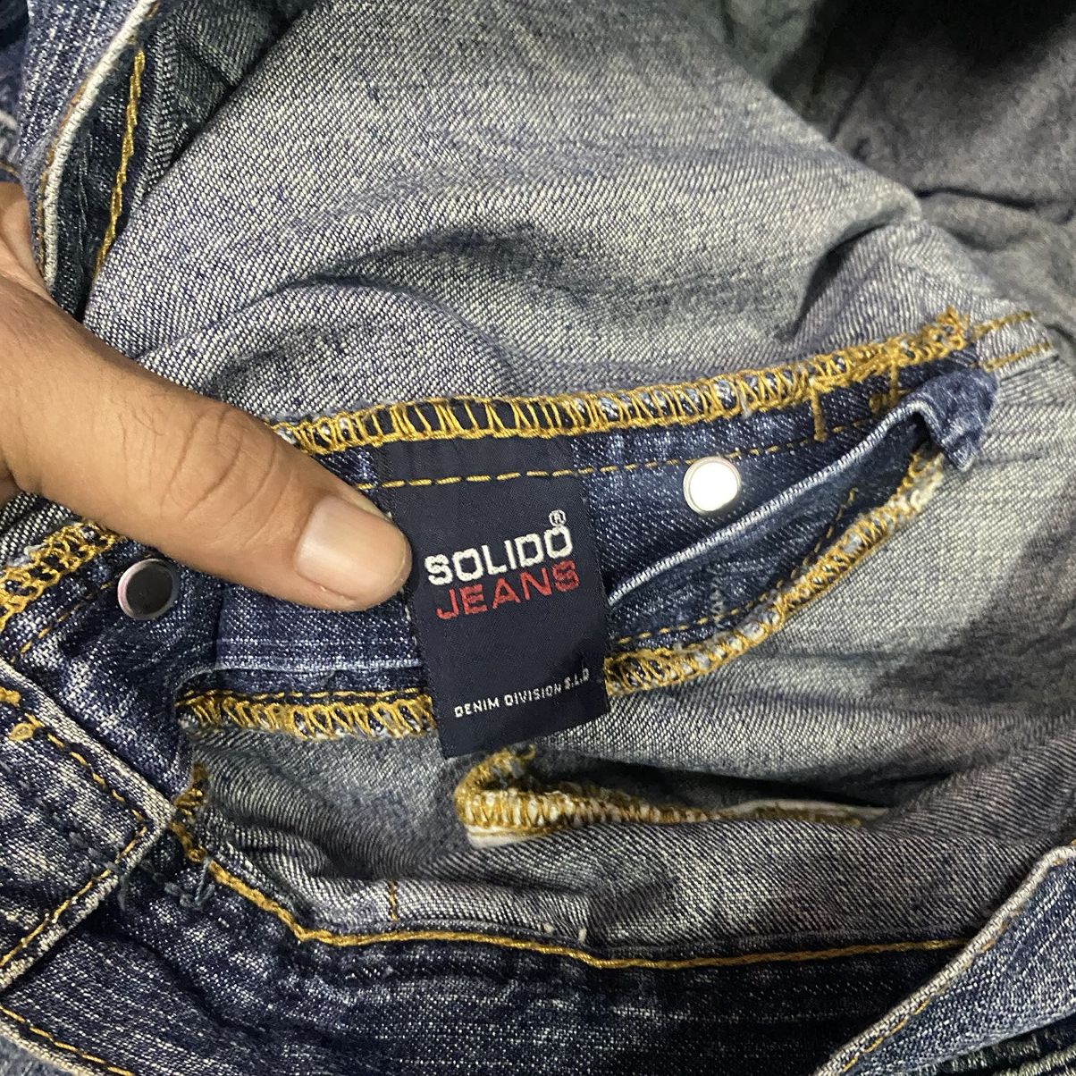 Japanese Brand × Vintage × Voodoo Tactical Vintage Japan Solido Cargo Denim Jeans Size US 40 / EU 56 - 6 Thumbnail