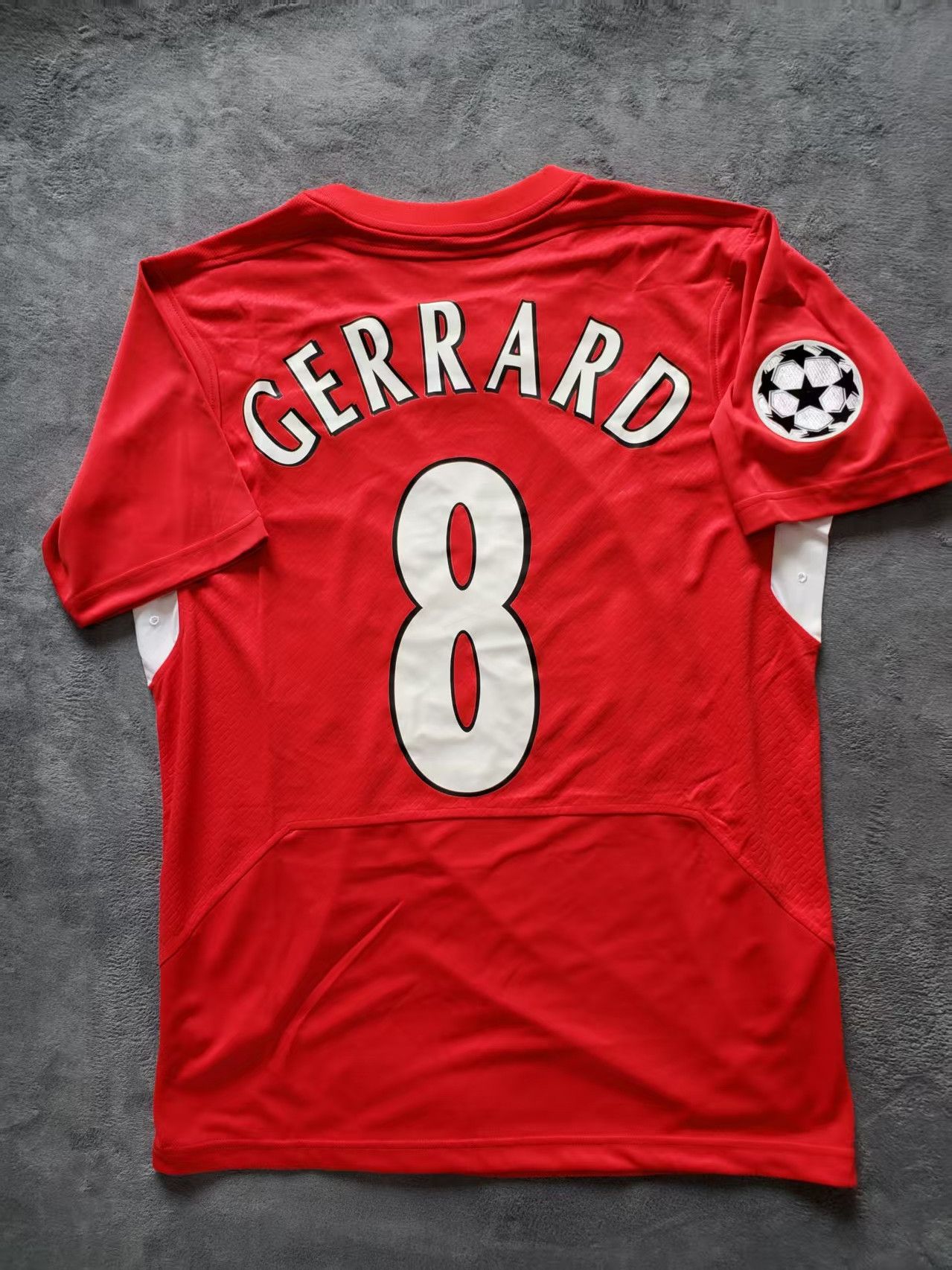 2005 Liverpool #8 Steven Gerrard Jersey