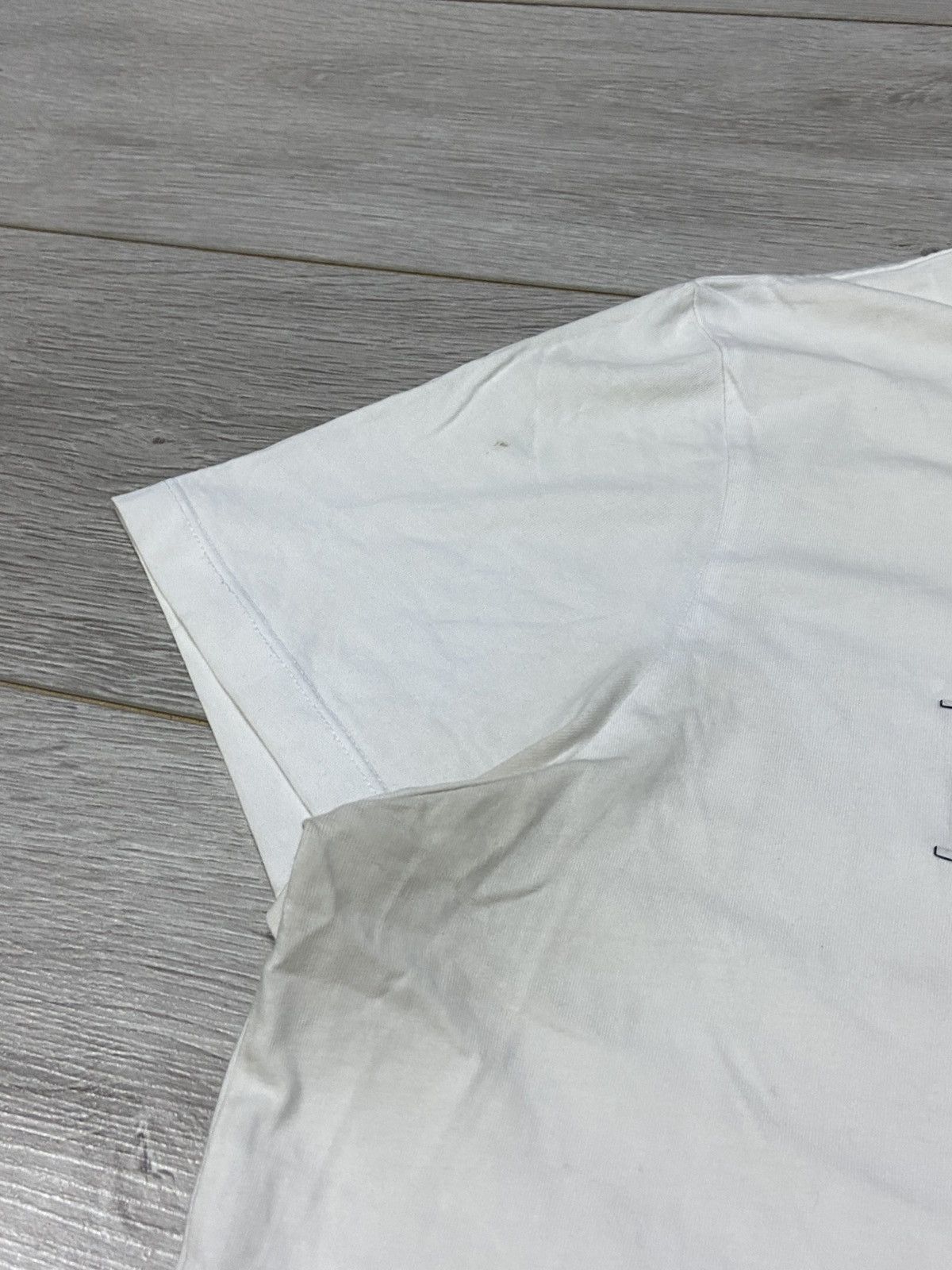 Balmain Balmain big logo spell out distressed tee t-shirt Size US XL / EU 56 / 4 - 5 Thumbnail